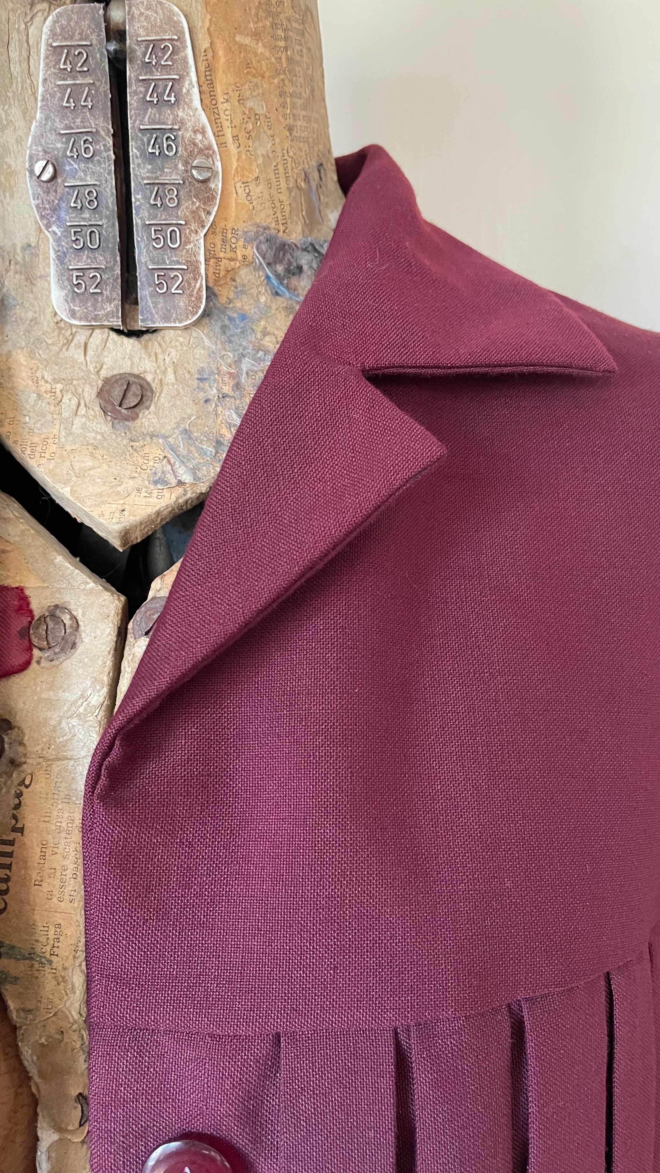 Abito o soprabito vintage 60s