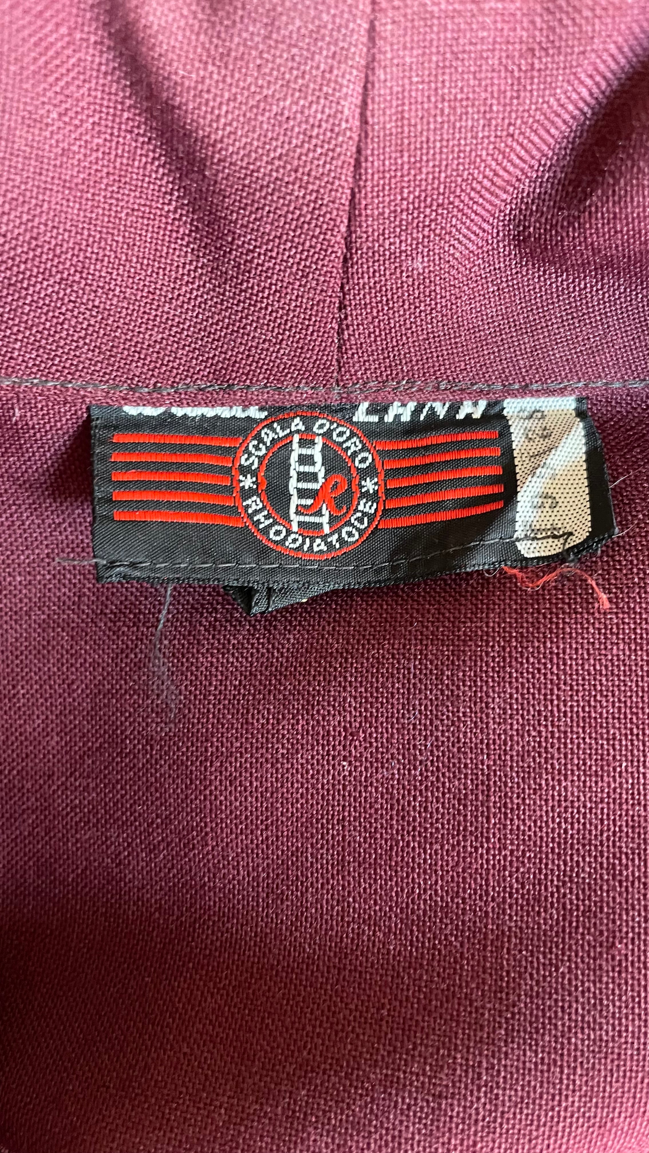 Abito o soprabito vintage 60s