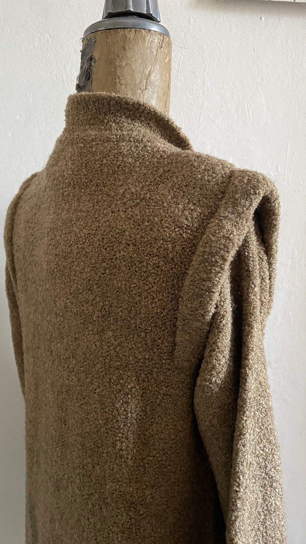 cardigan bouclè deadstock 70s