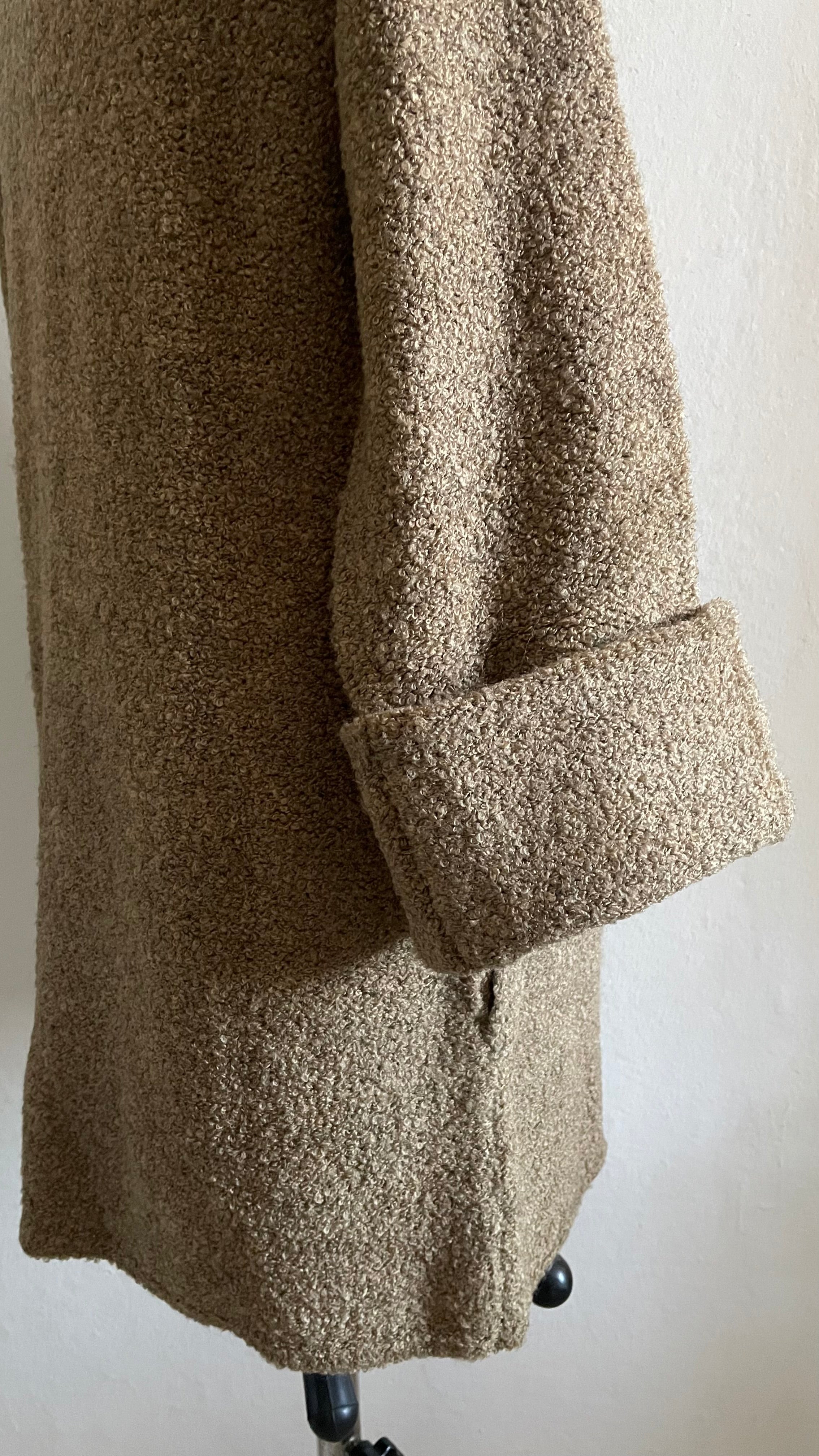 cardigan bouclè deadstock 70s