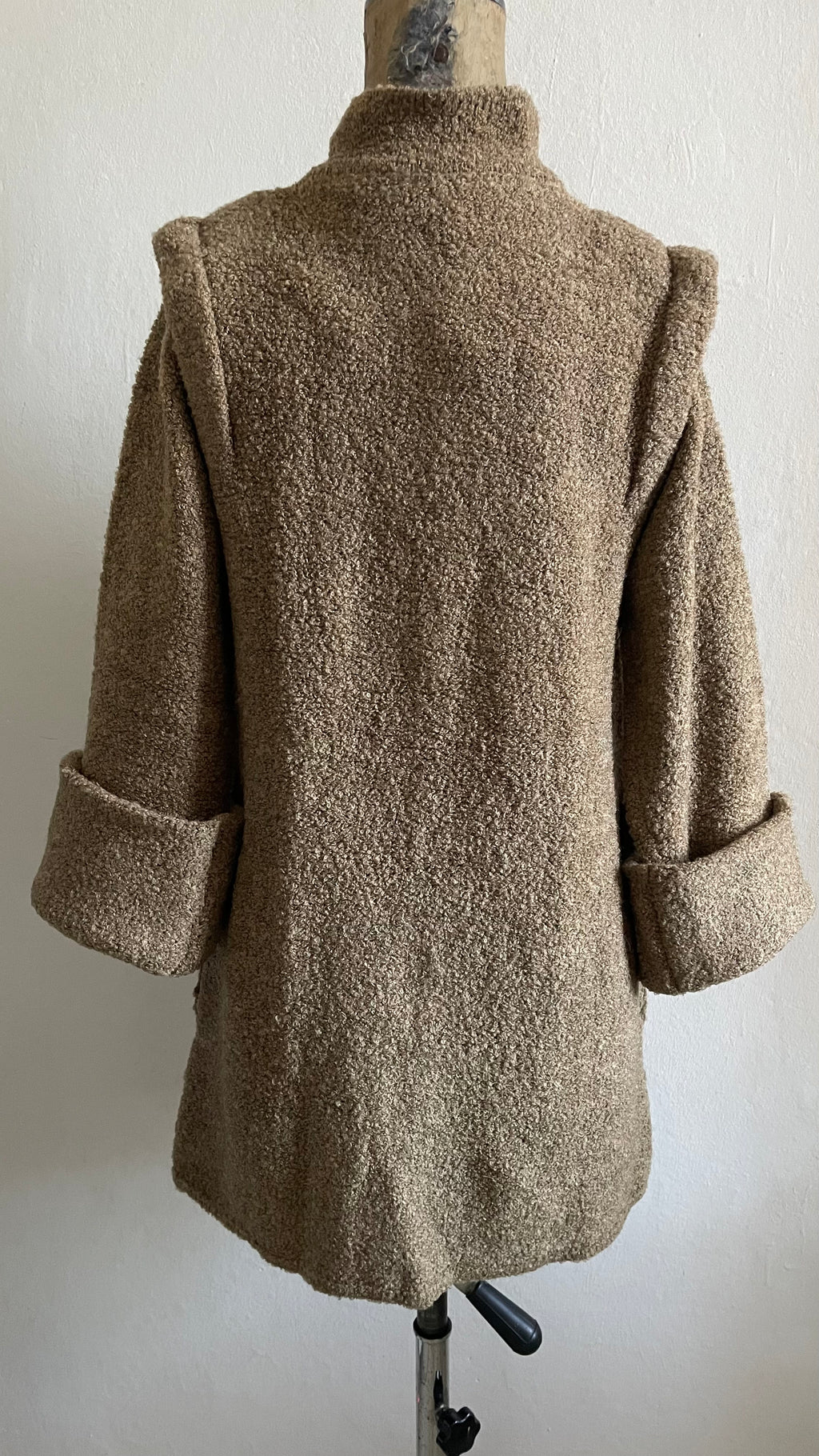 cardigan bouclè deadstock 70s
