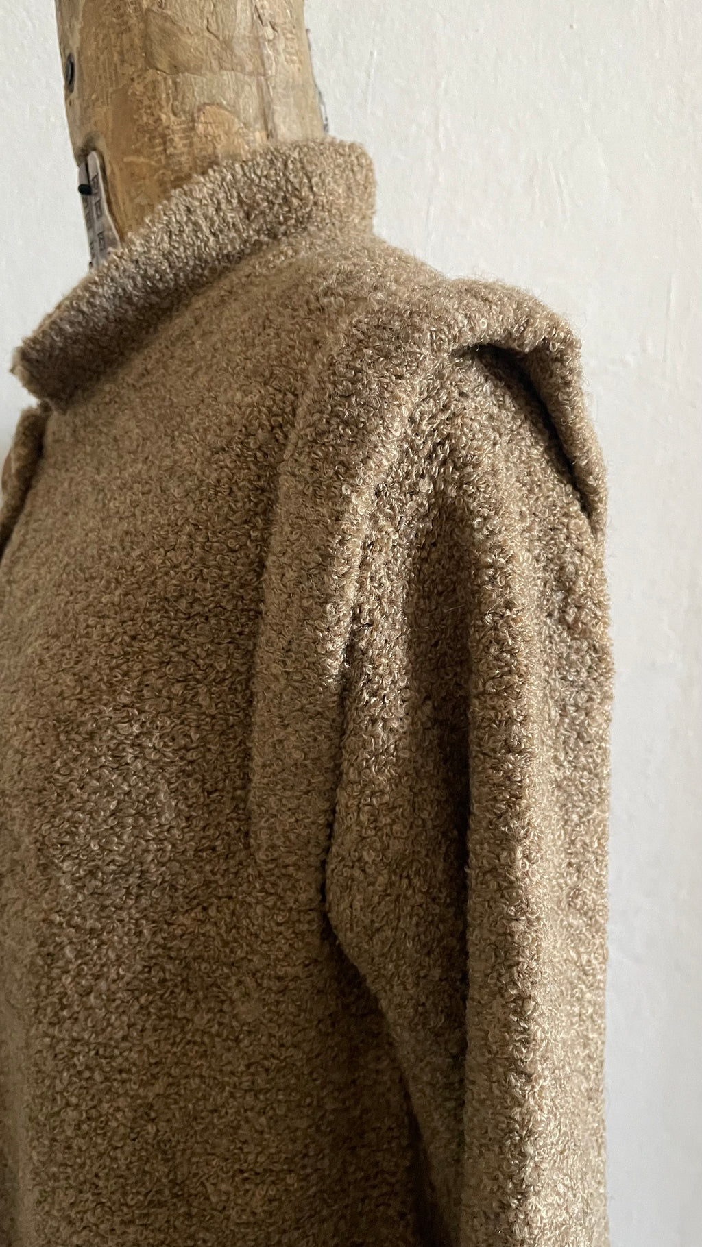 cardigan bouclè deadstock 70s