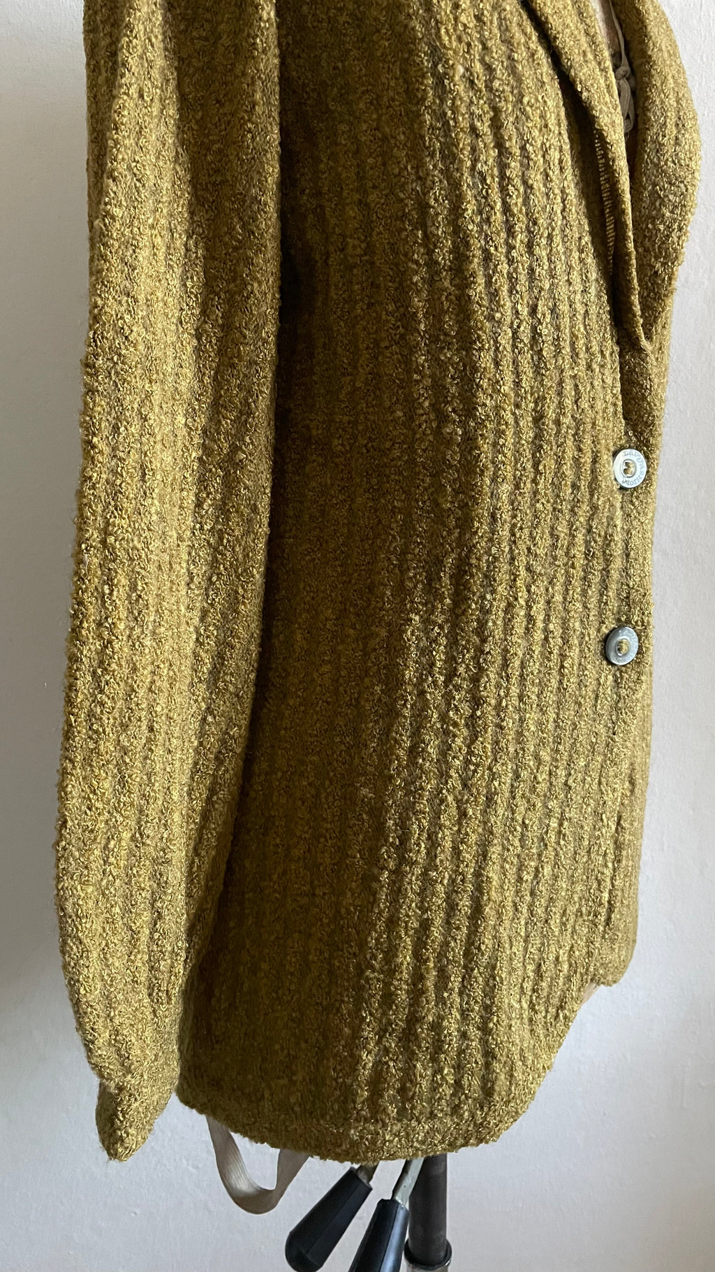 cardigan bouclè deadstock 70s