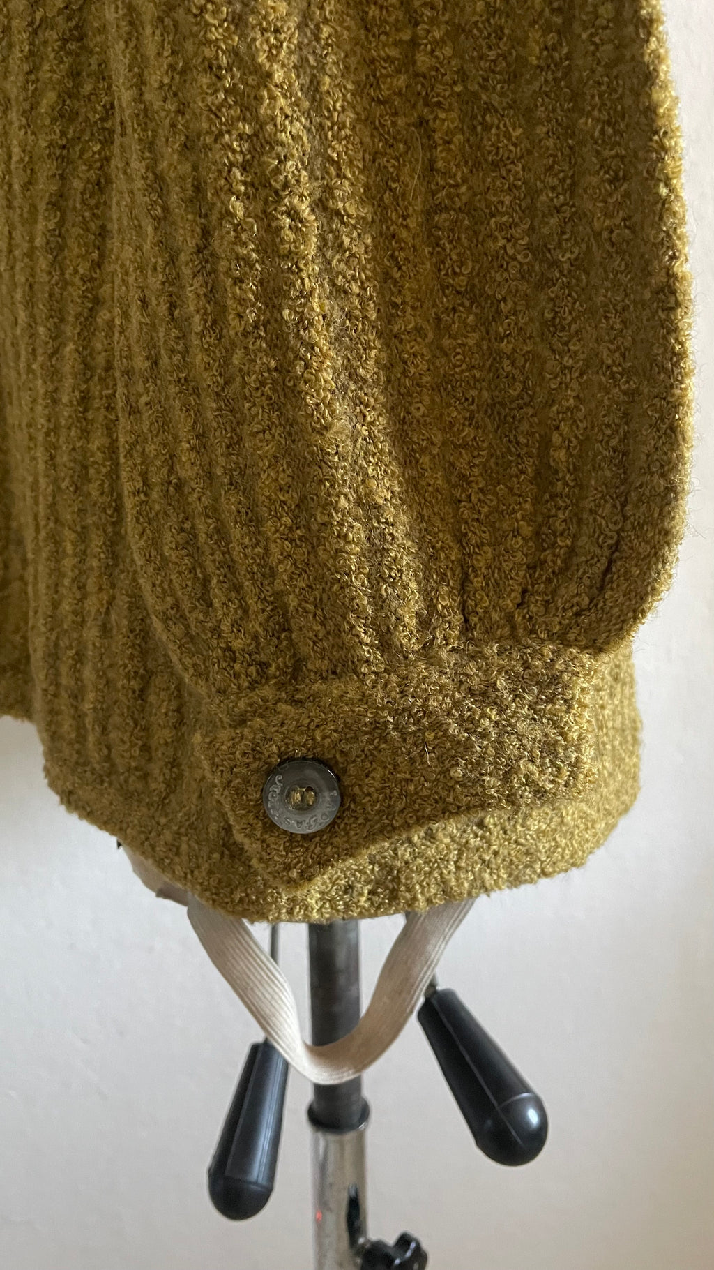 cardigan bouclè deadstock 70s