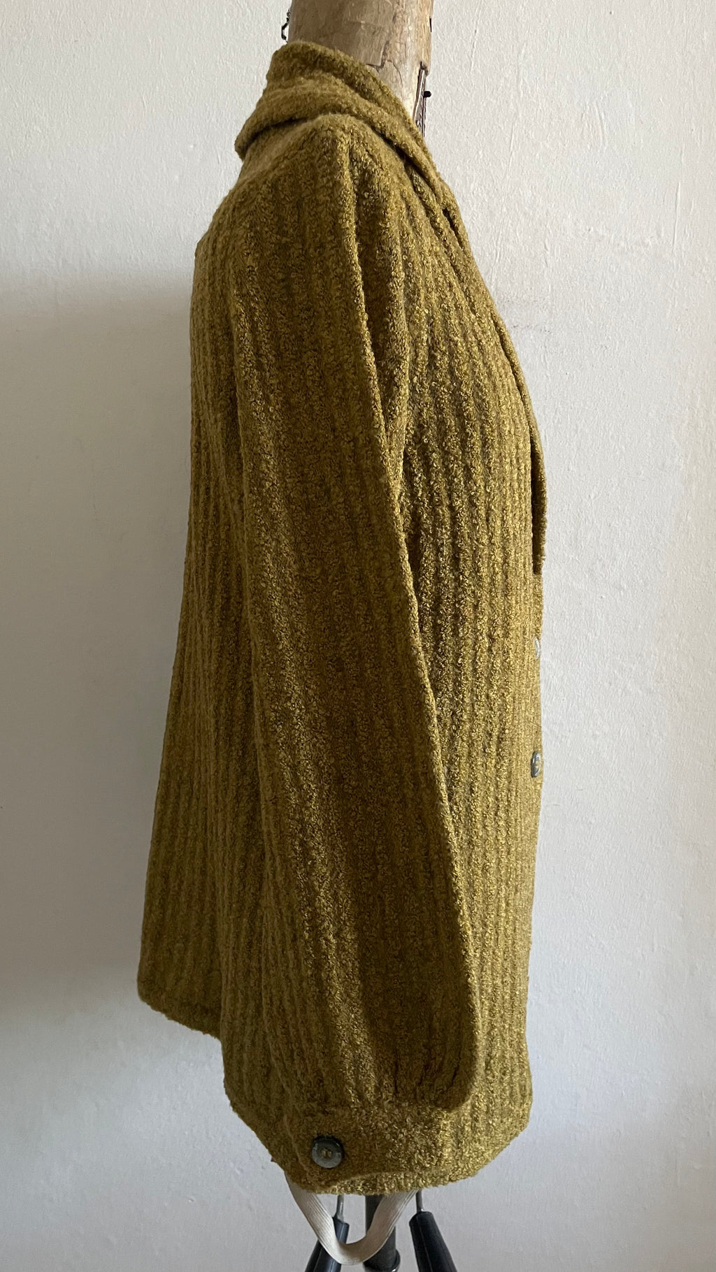 cardigan bouclè deadstock 70s