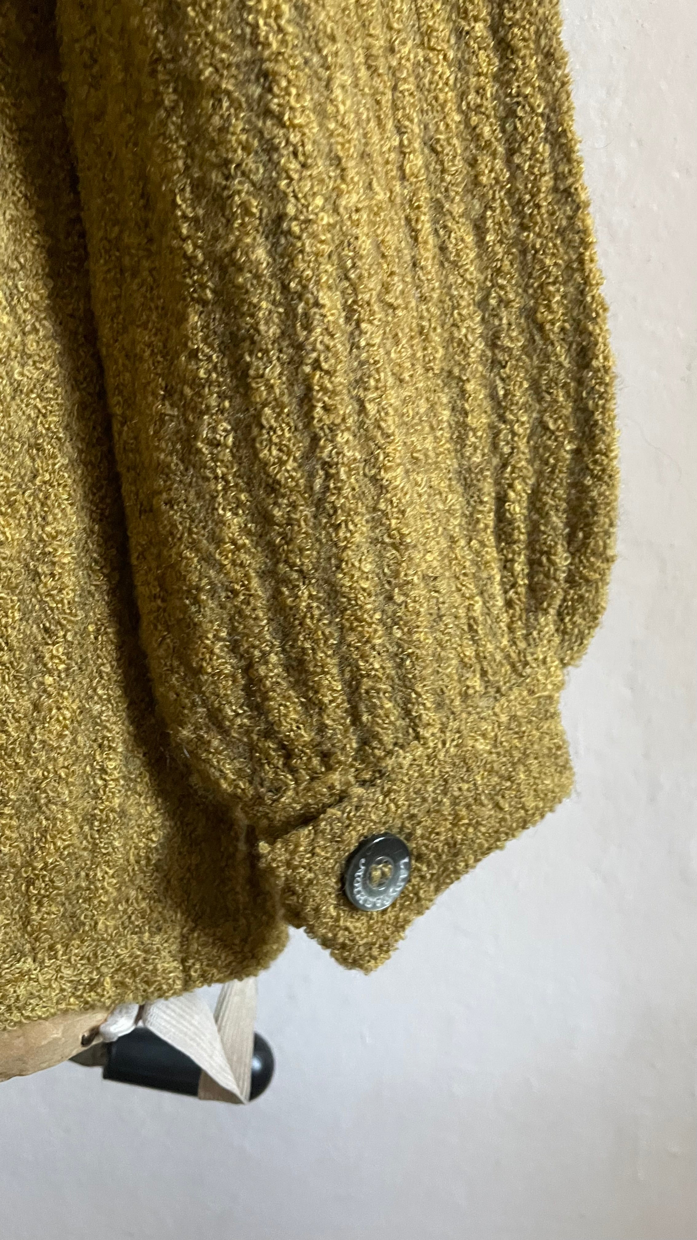 cardigan bouclè deadstock 70s