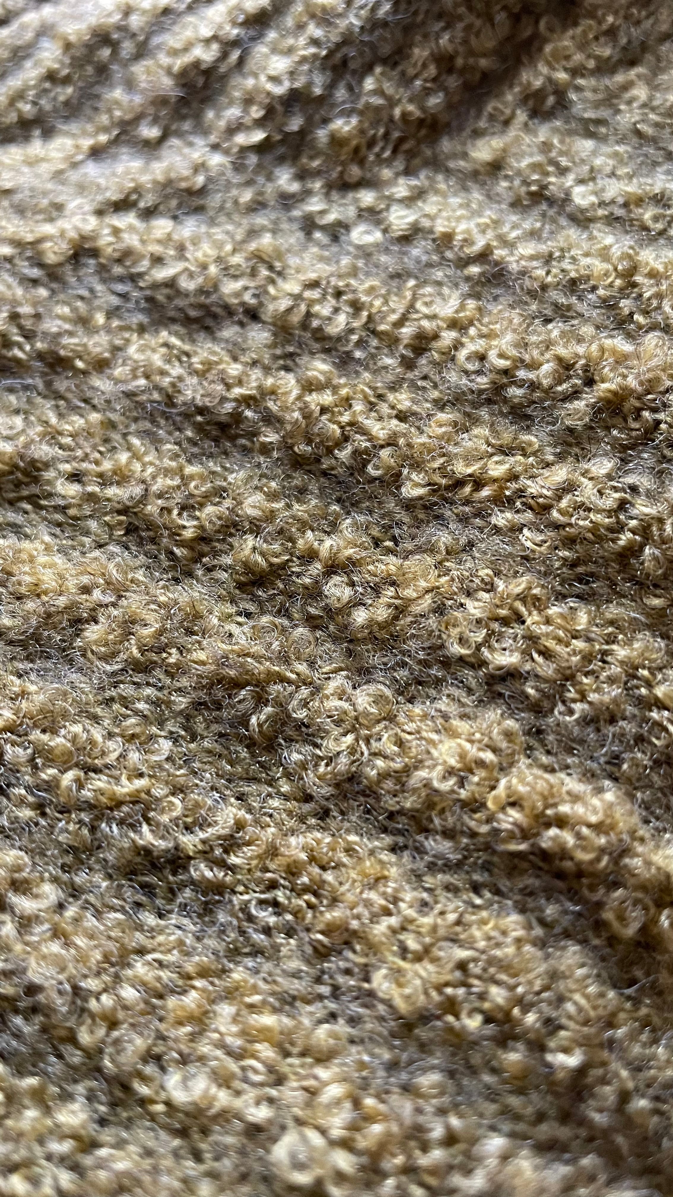 cardigan bouclè deadstock 70s