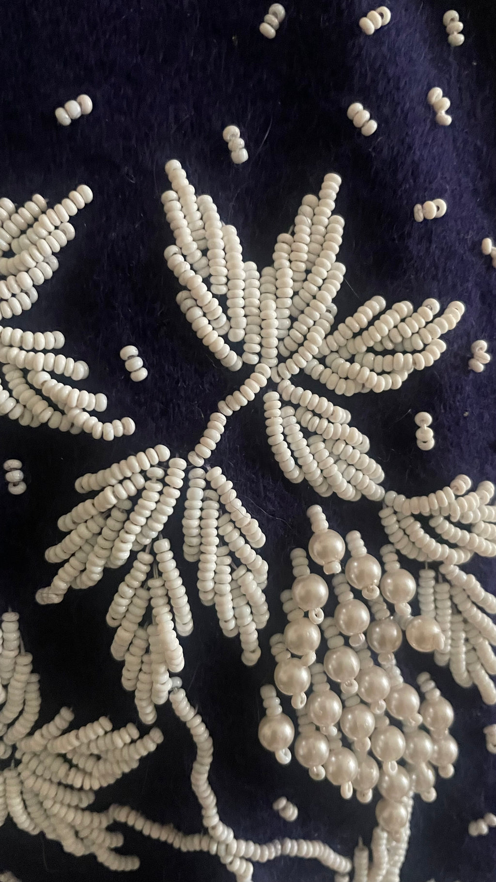 Cardigan ricamo a mano vintage 80s