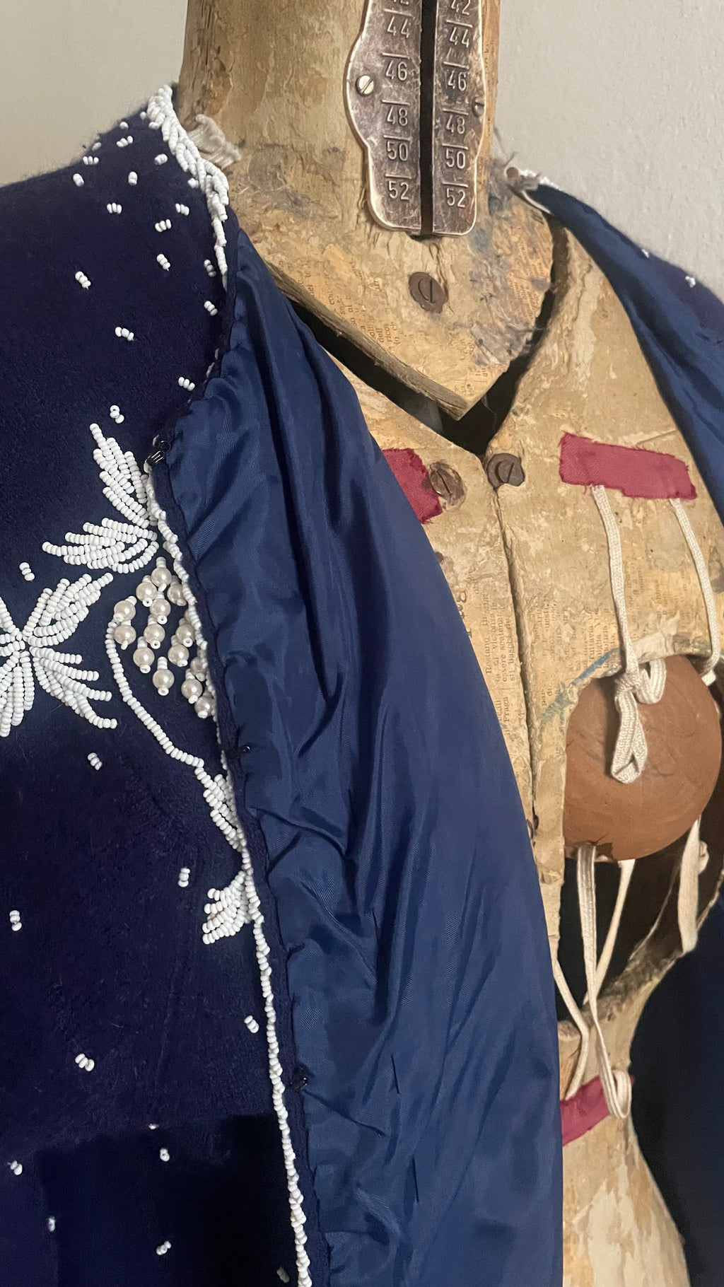 Cardigan ricamo a mano vintage 80s