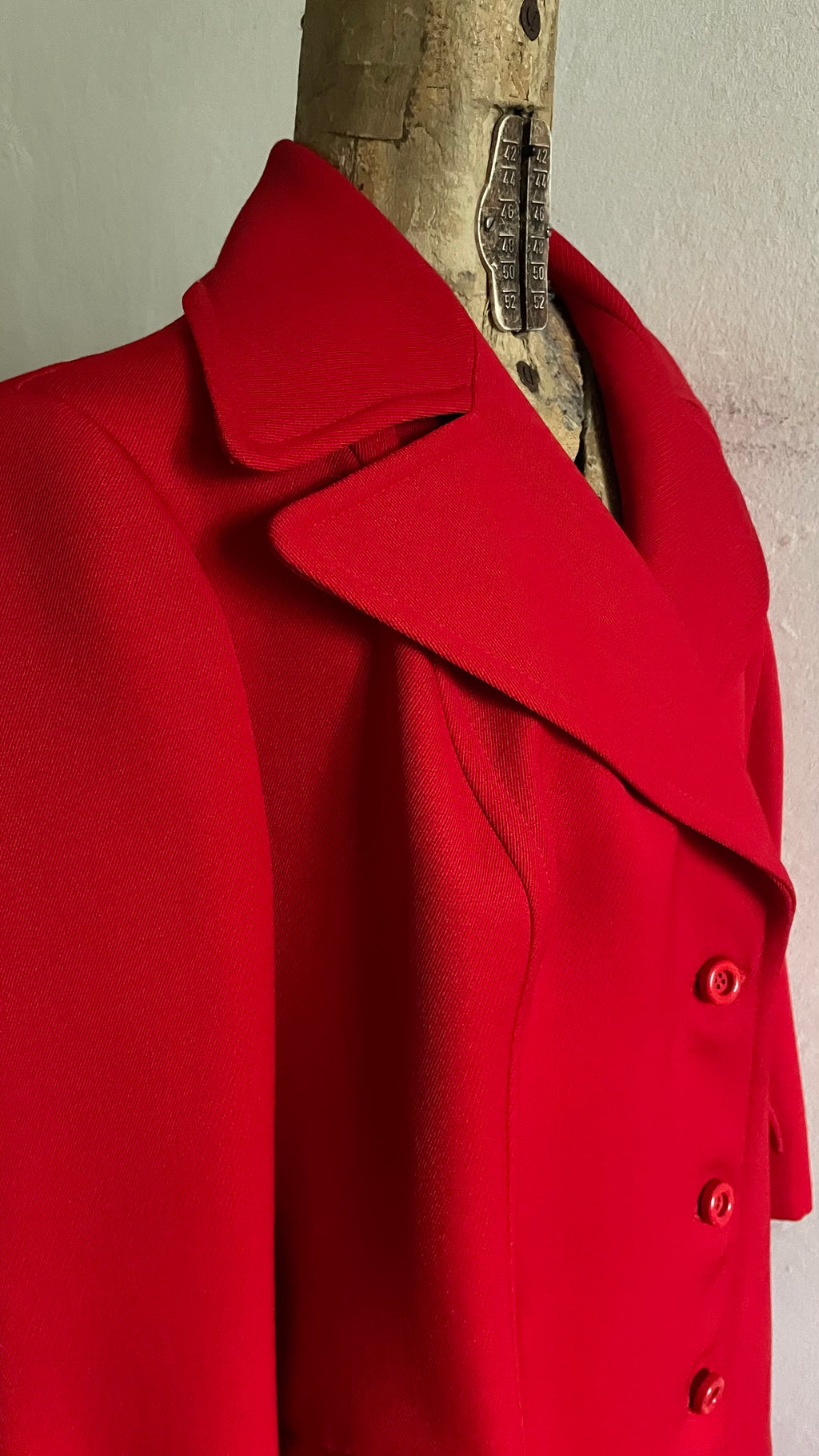 cappotto in pura lana vintage 70s