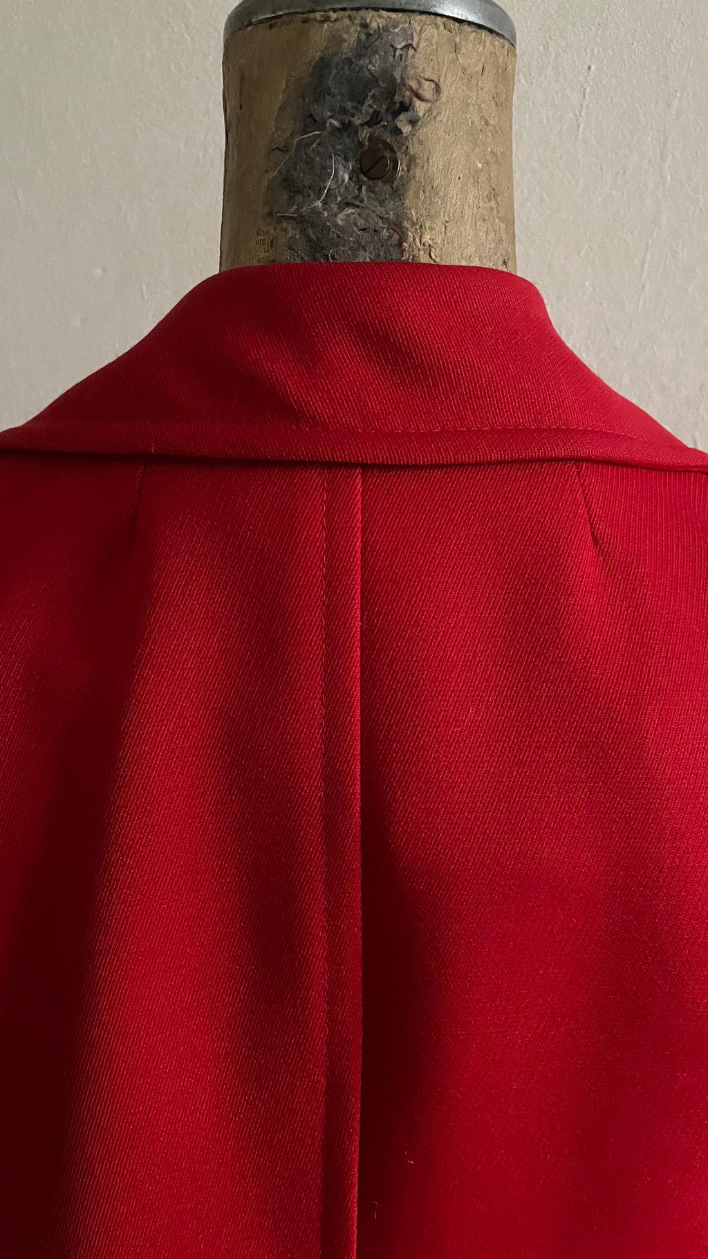 cappotto in pura lana vintage 70s