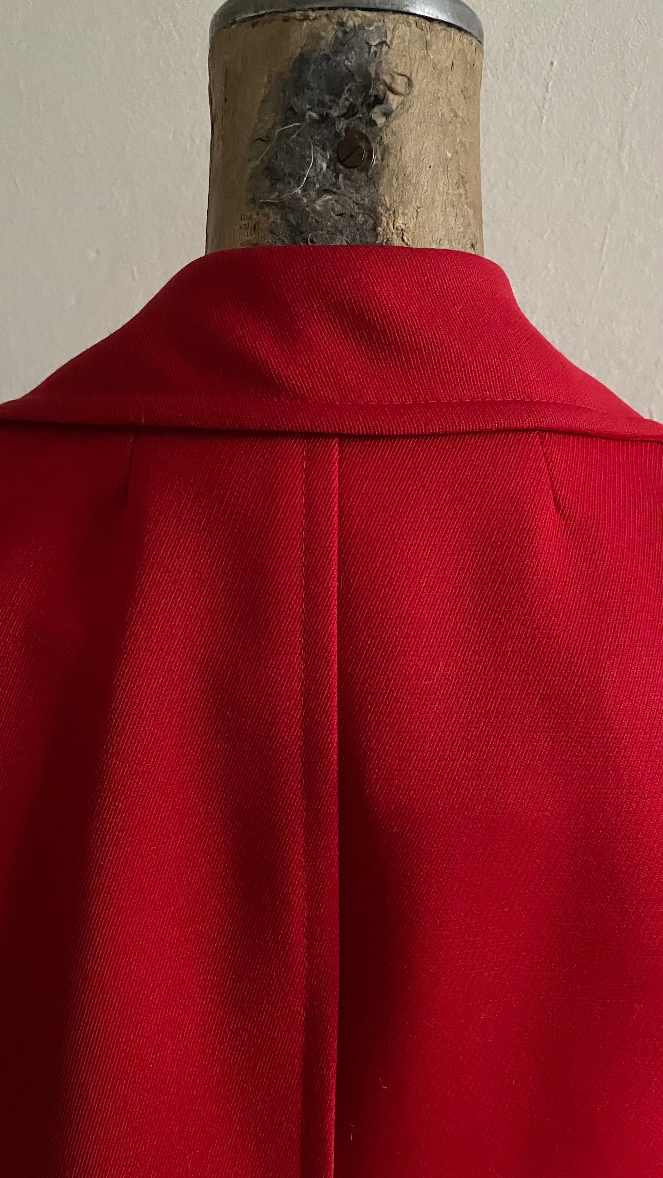 cappotto in pura lana vintage 70s