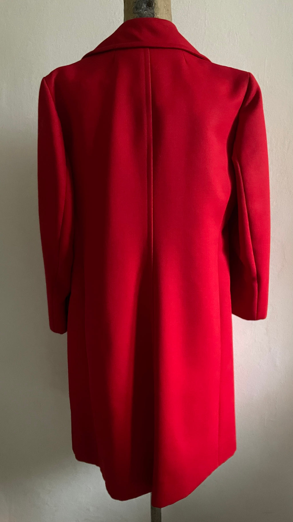 cappotto in pura lana vintage 70s