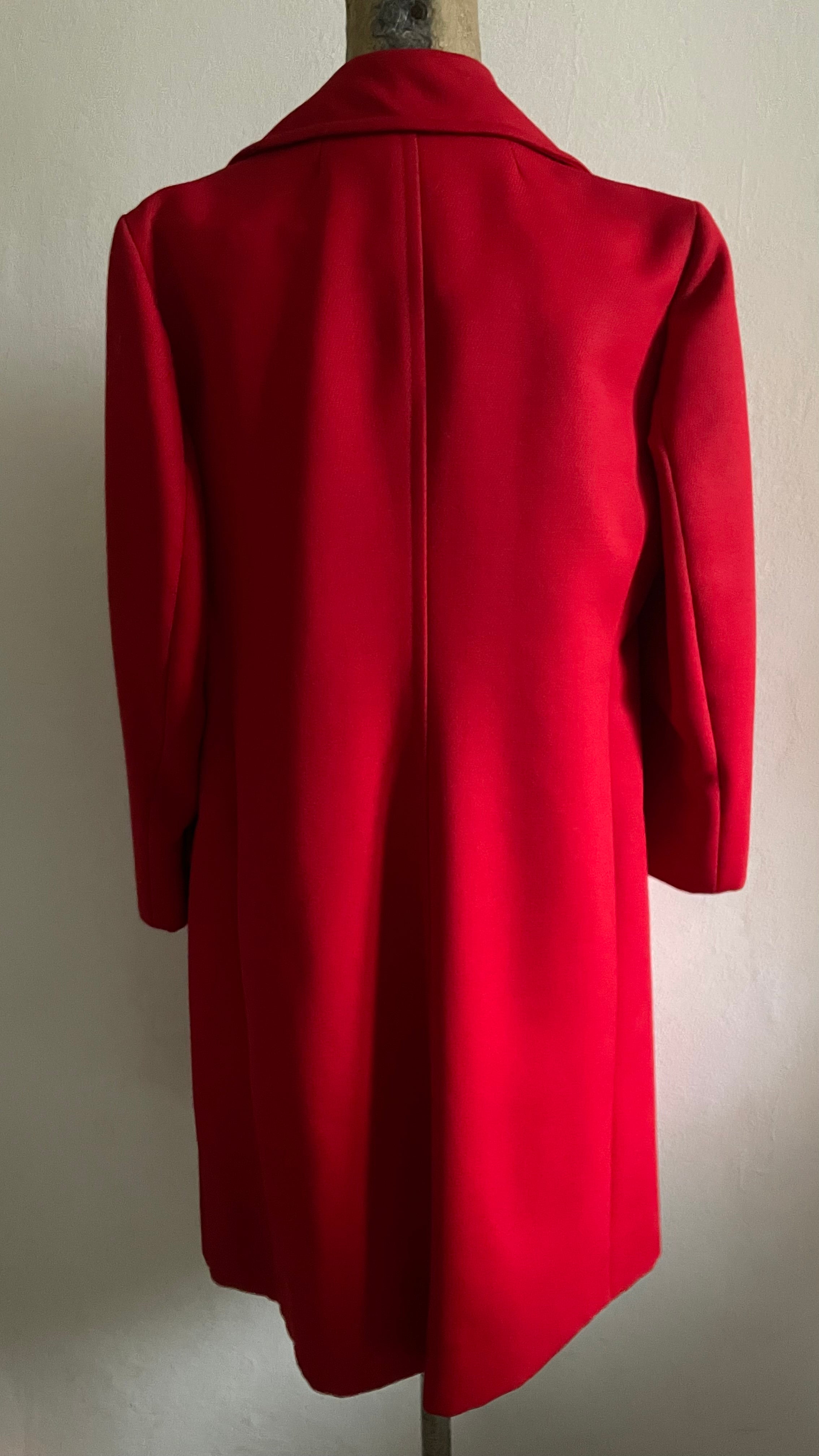 cappotto in pura lana vintage 70s