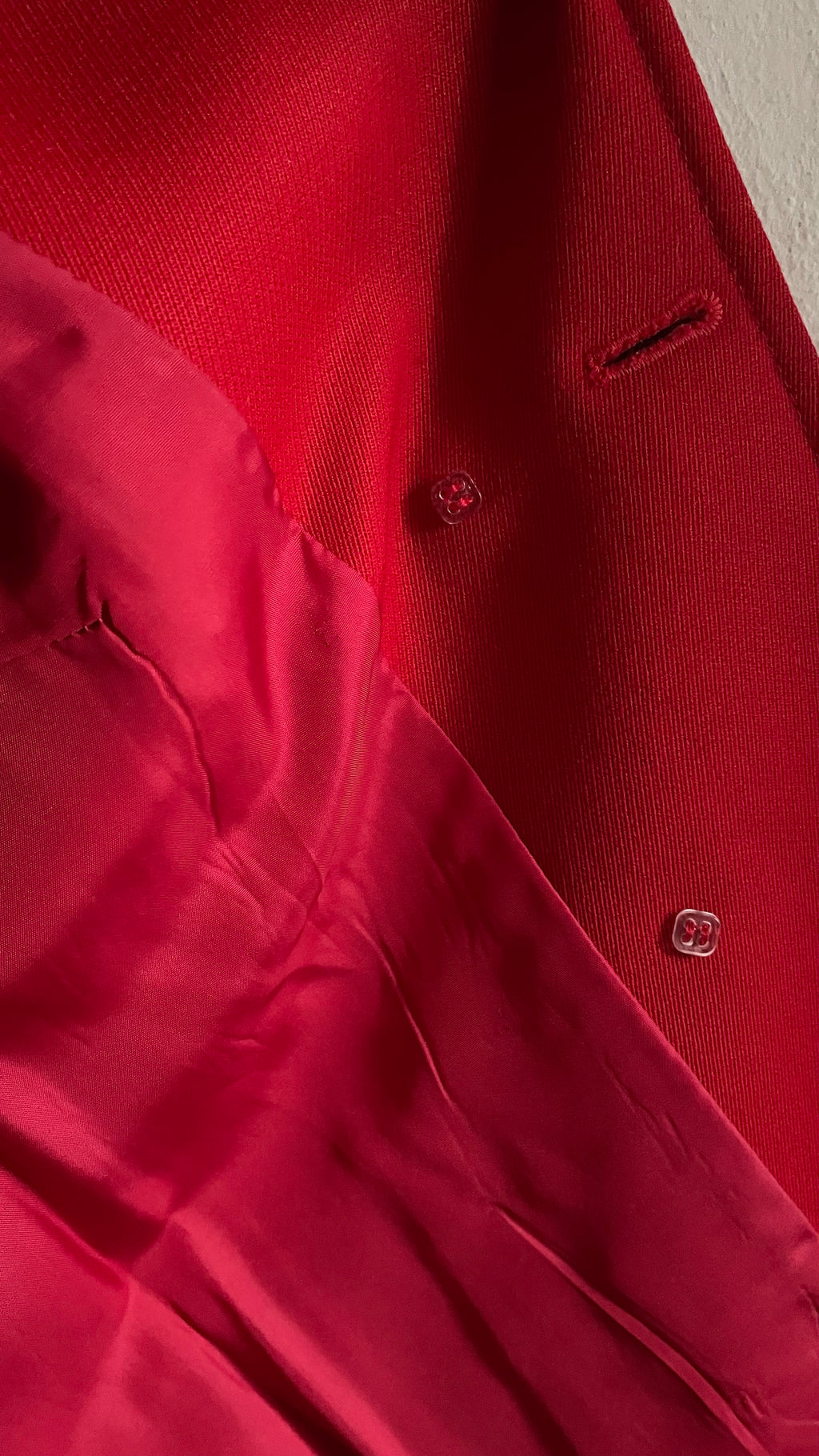 cappotto in pura lana vintage 70s