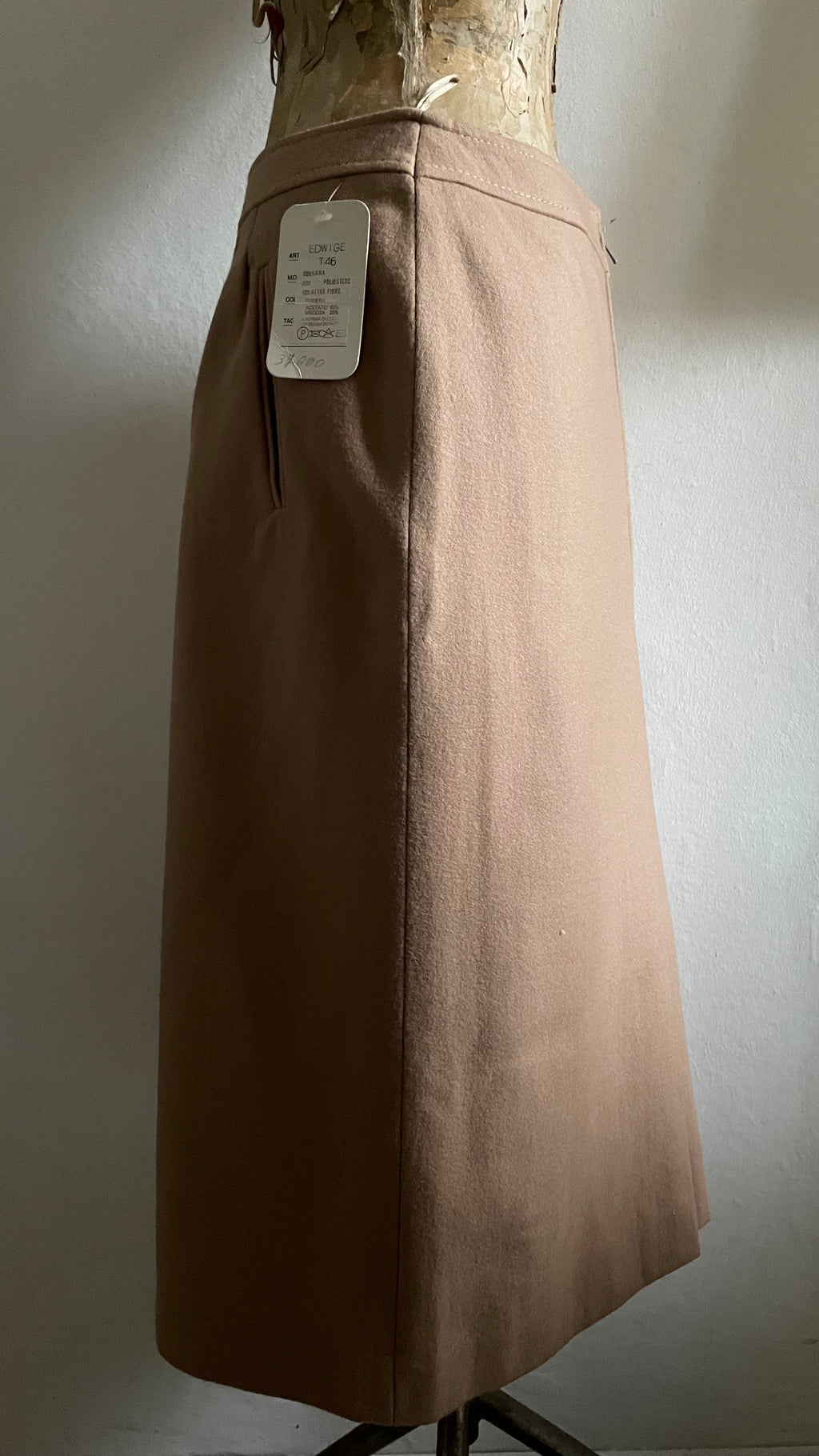 gonna in lana vintage deadstock 70s