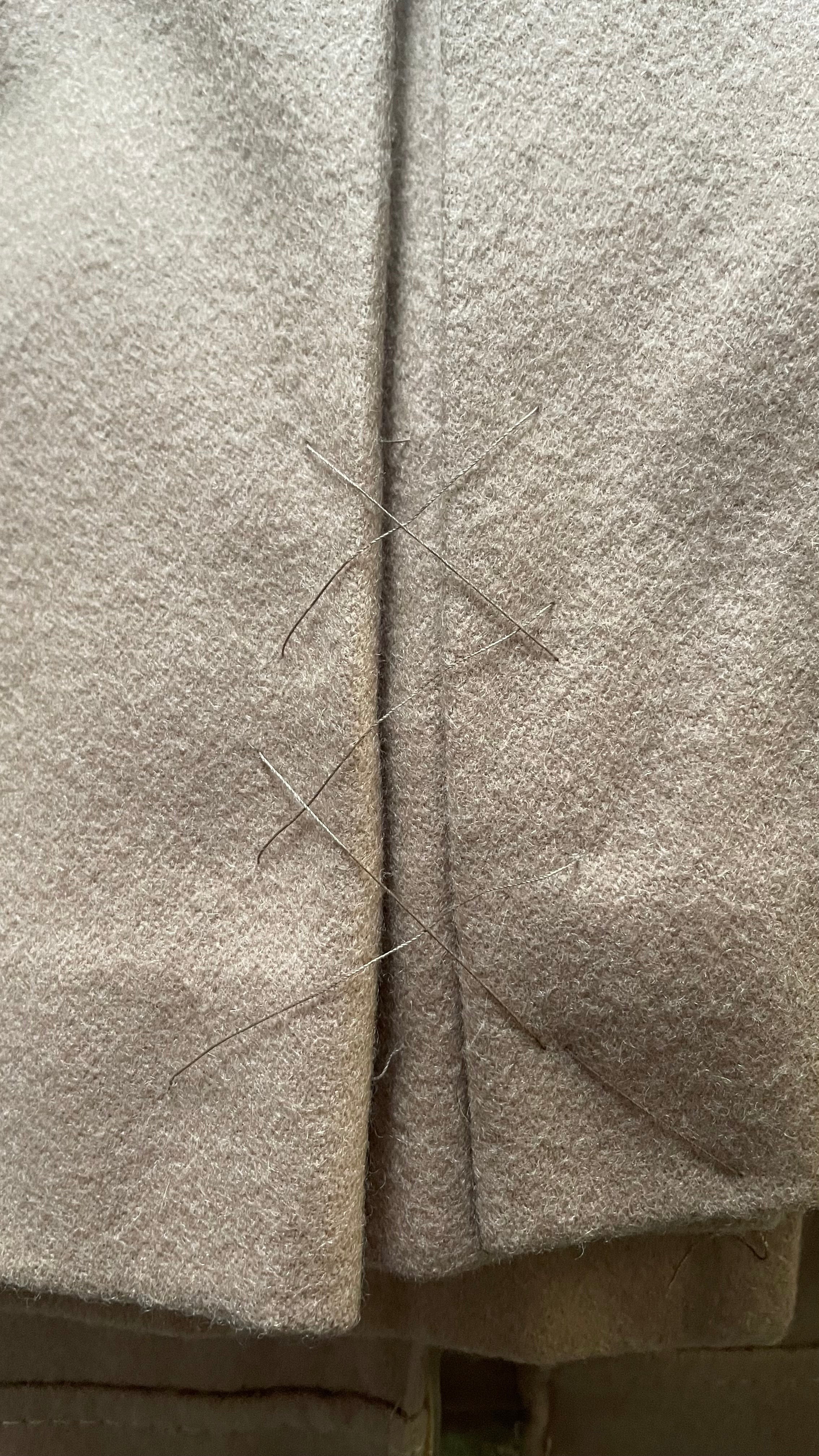 gonna in lana vintage deadstock 70s