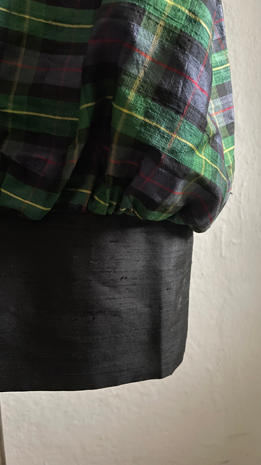 gonna in seta vintage 80s