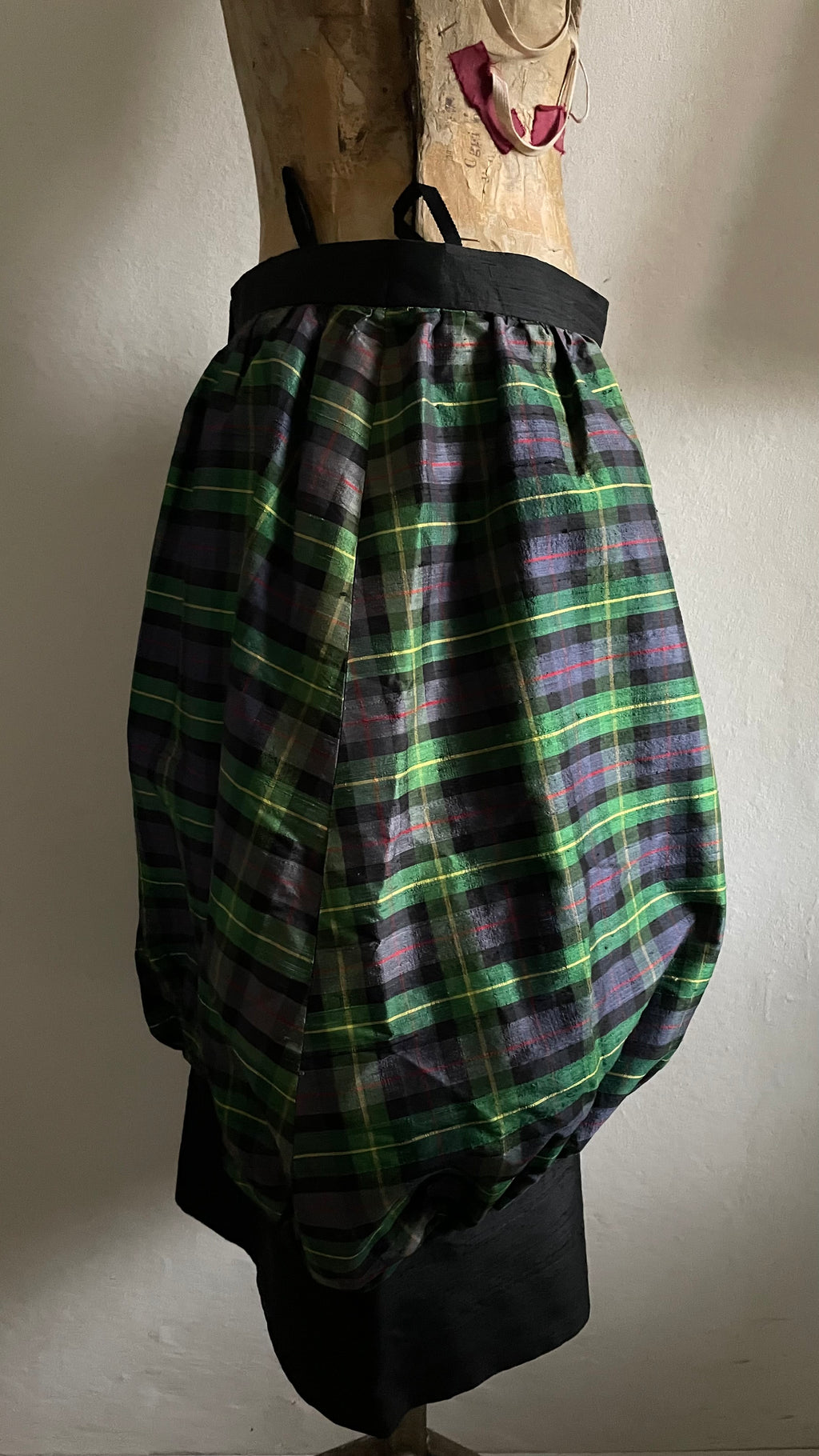 gonna in seta vintage 80s