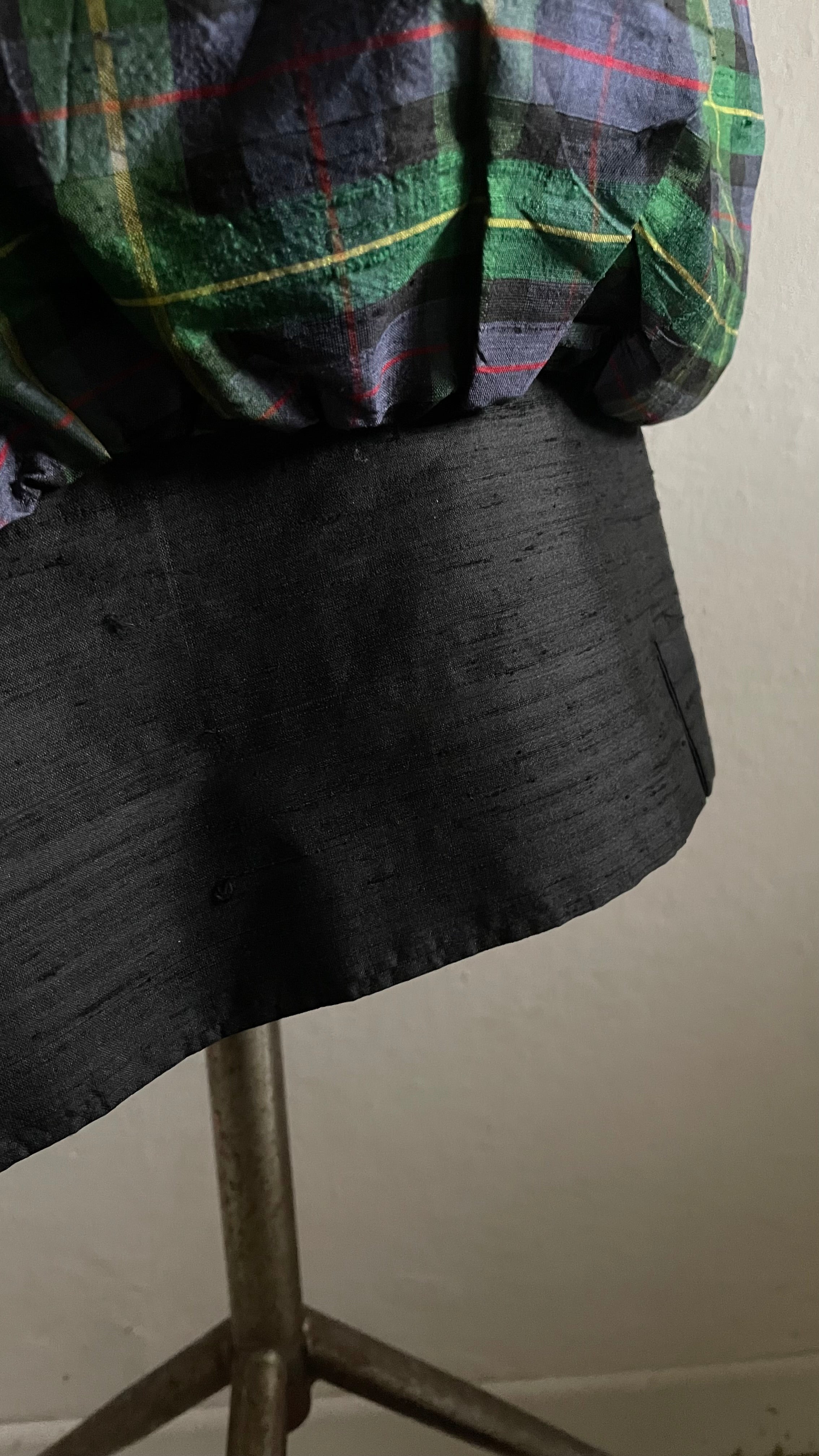 gonna in seta vintage 80s