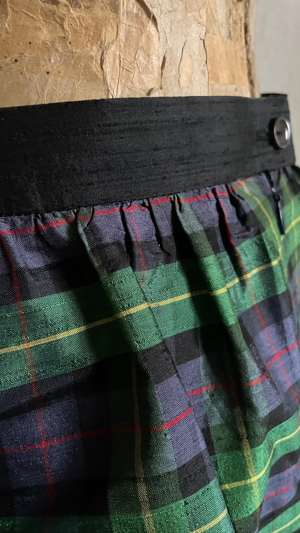 gonna in seta vintage 80s