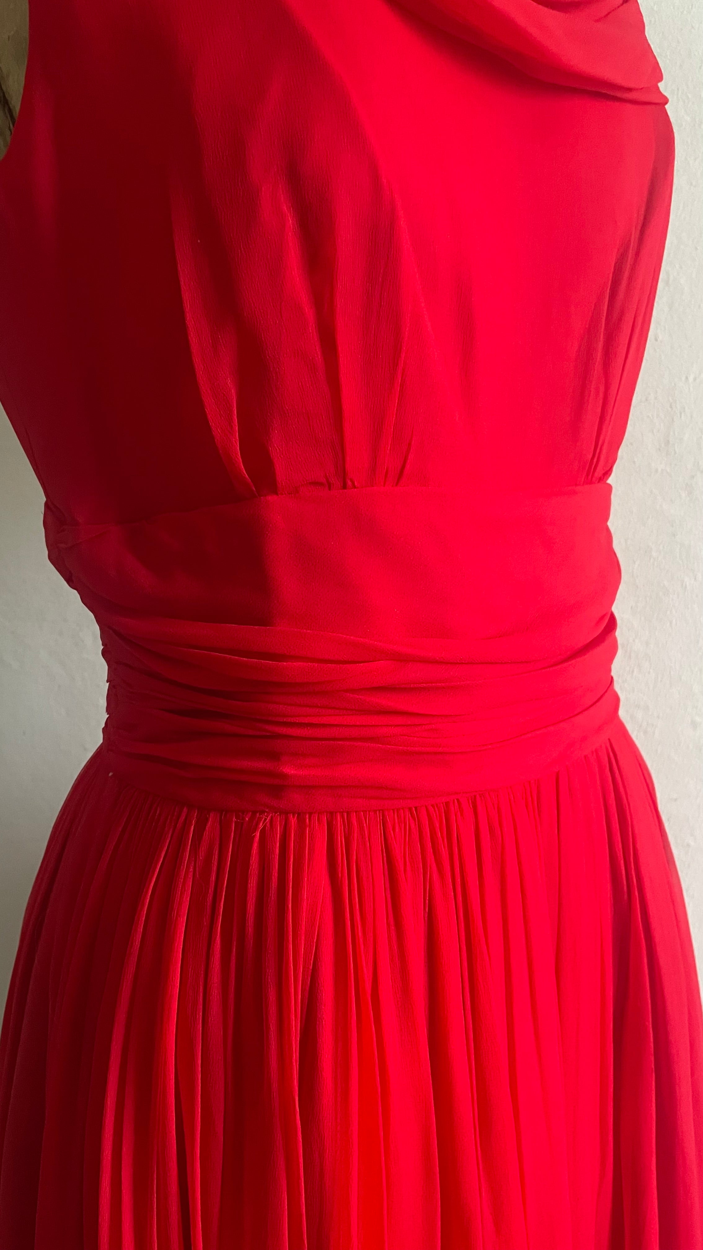 party dress in mussola di seta