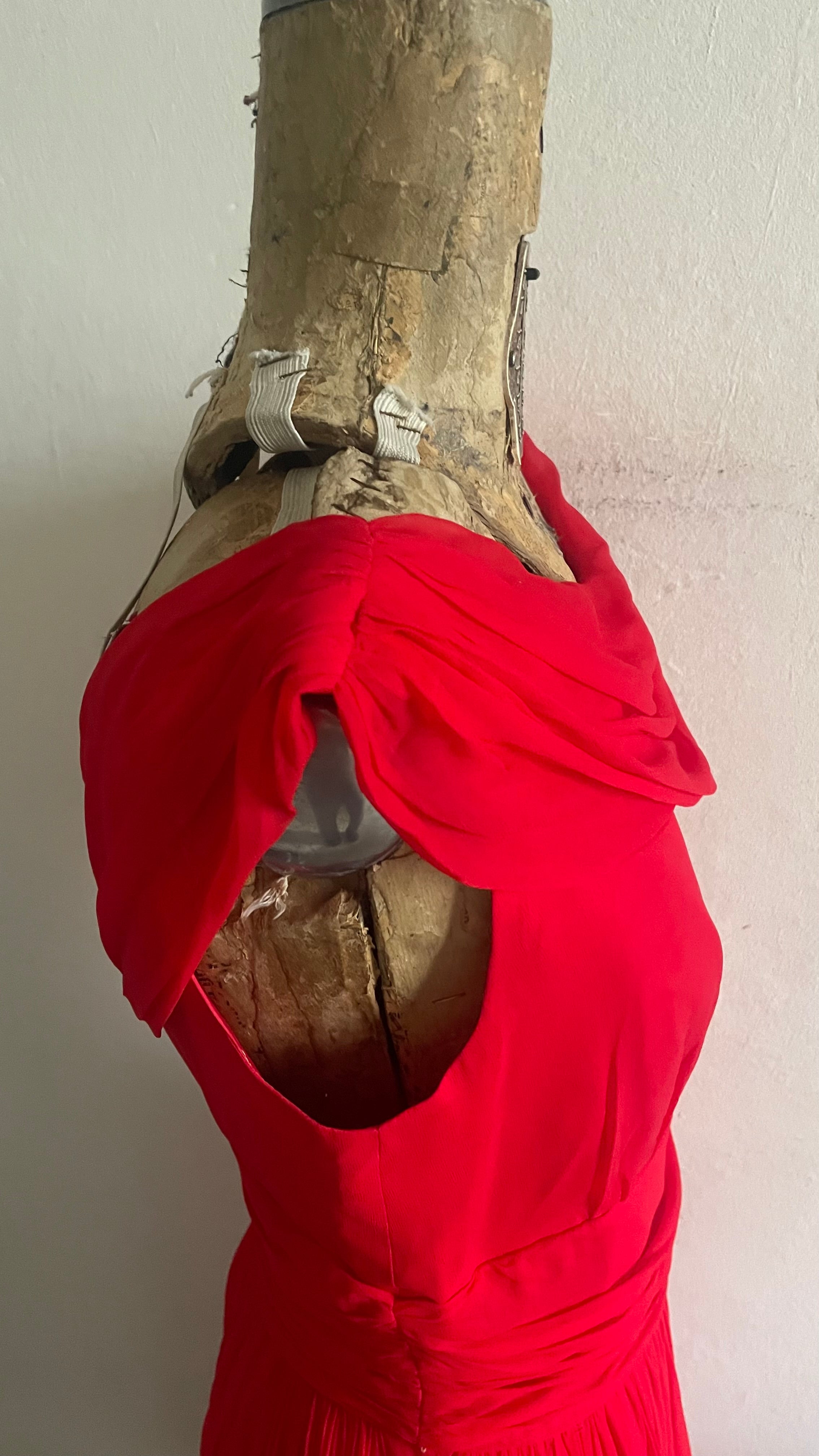 party dress in mussola di seta