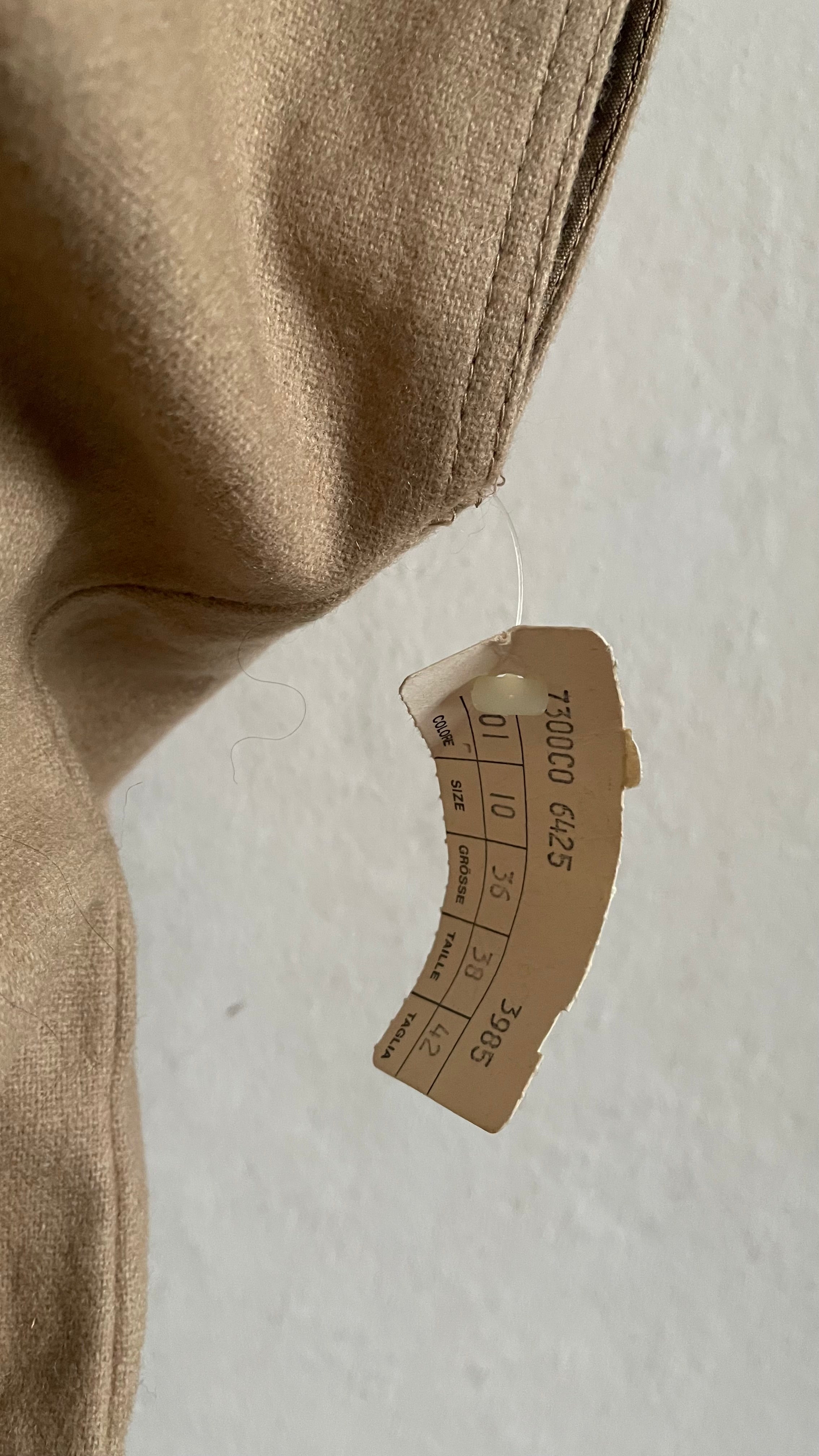 (JOANNA KRAMER1) scamiciato vintage 70s nuovo da deadstock joanna