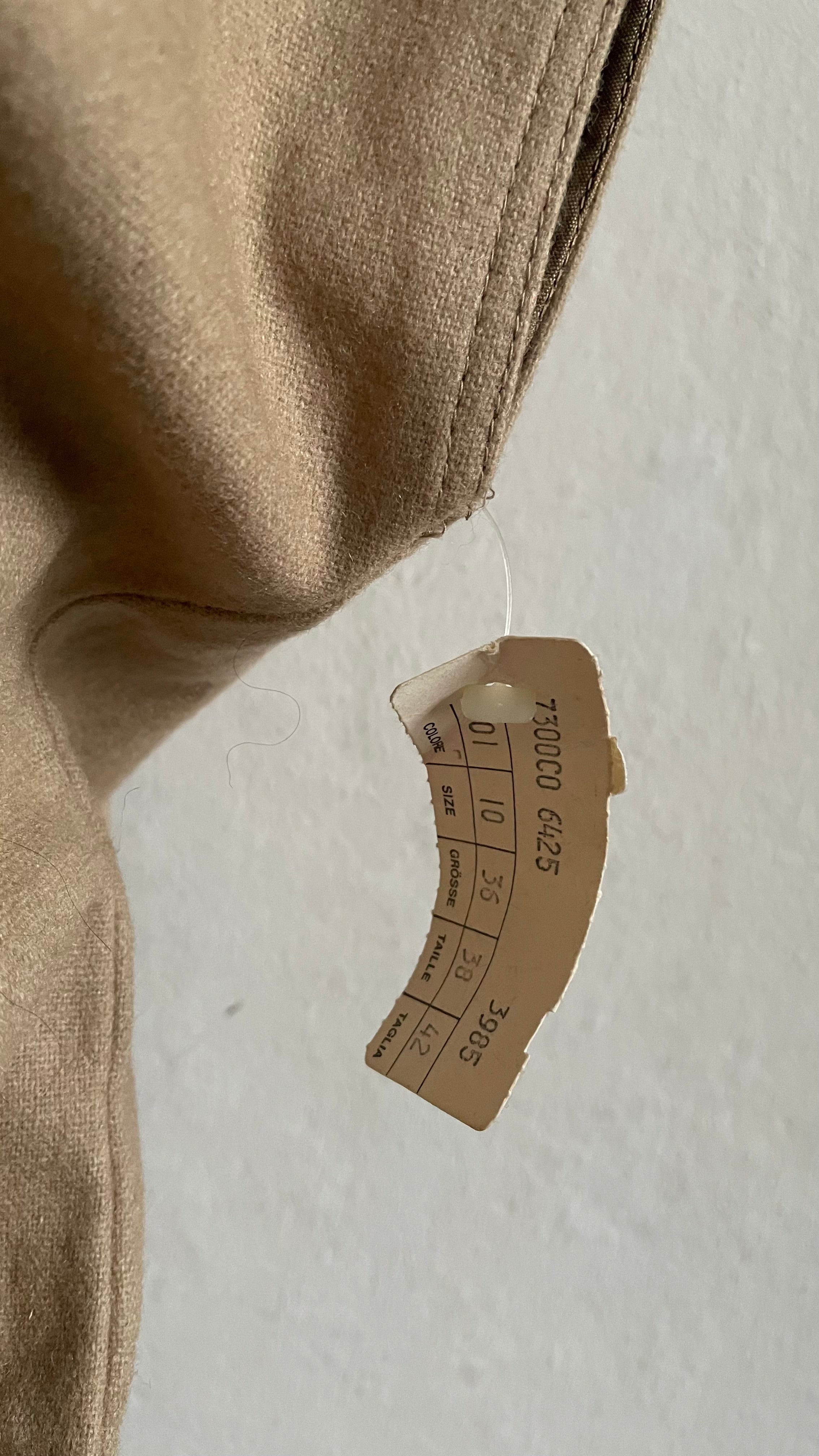 (JOANNA KRAMER1) scamiciato vintage 70s nuovo da deadstock joanna