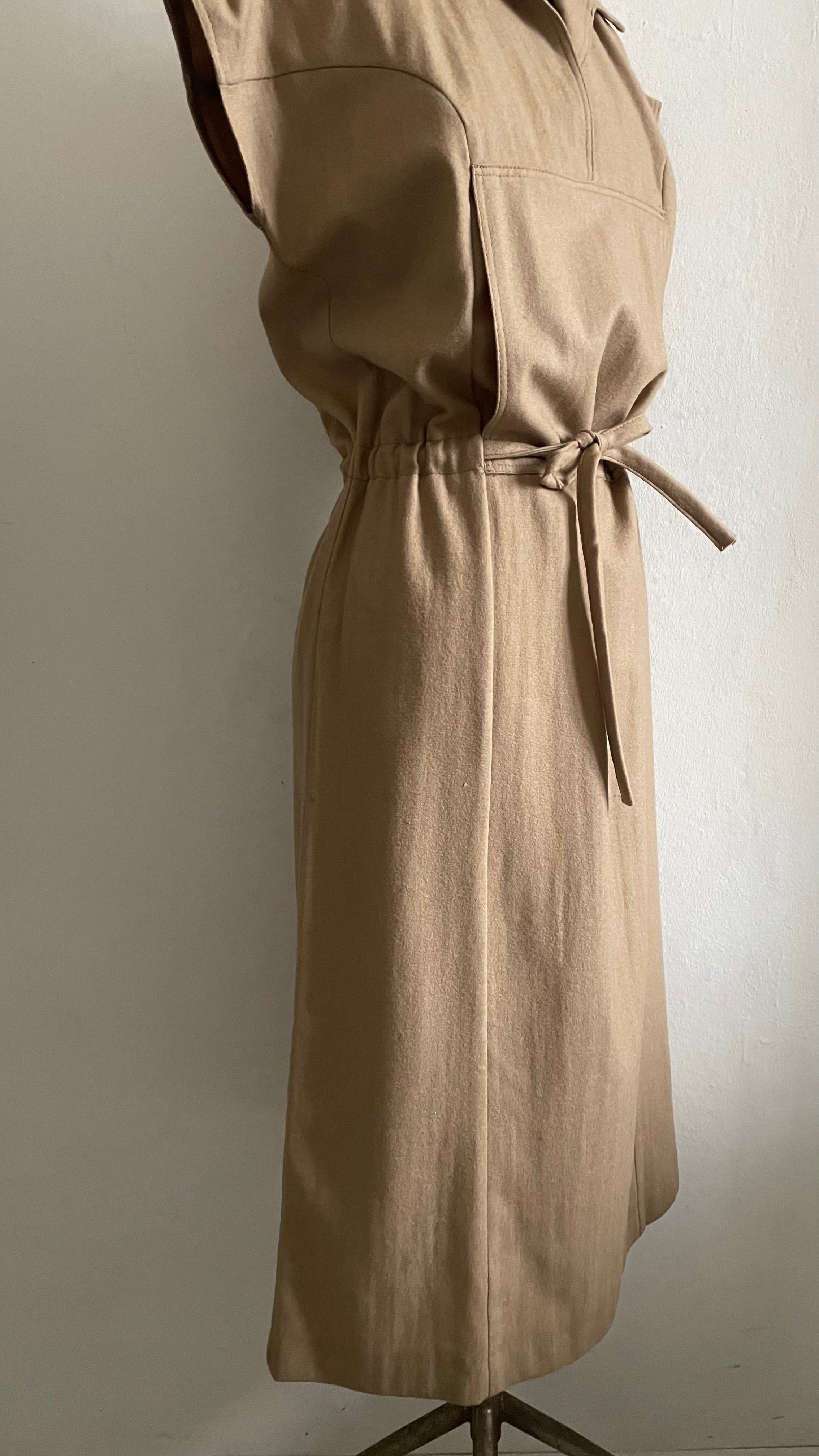 (JOANNA KRAMER1) scamiciato vintage 70s nuovo da deadstock joanna