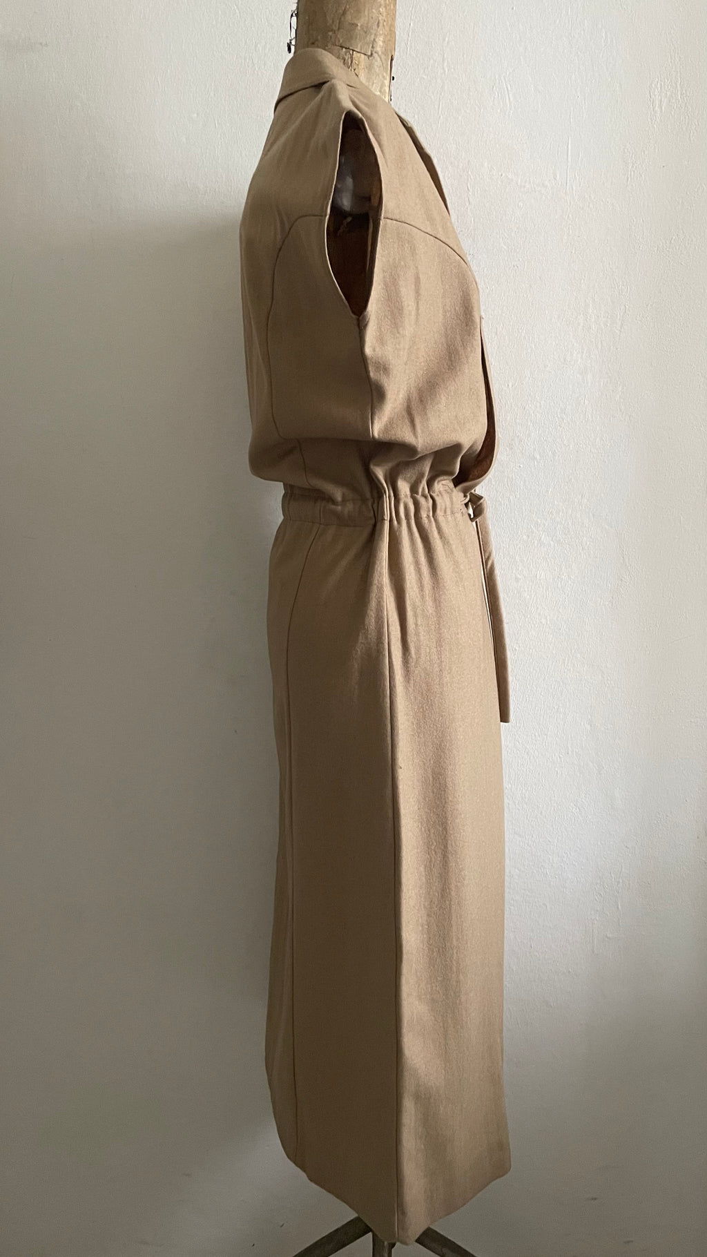 (JOANNA KRAMER1) scamiciato vintage 70s nuovo da deadstock joanna