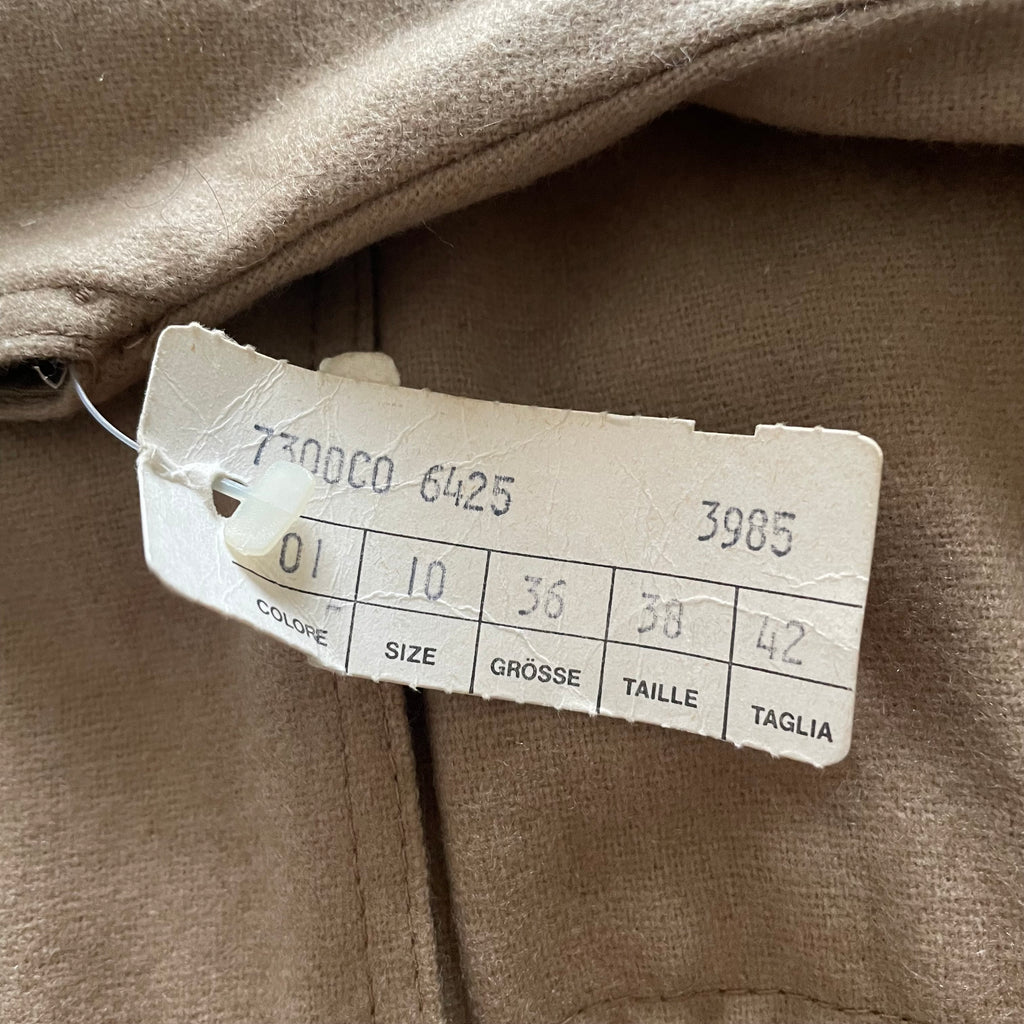 (JOANNA KRAMER1) scamiciato vintage 70s nuovo da deadstock joanna