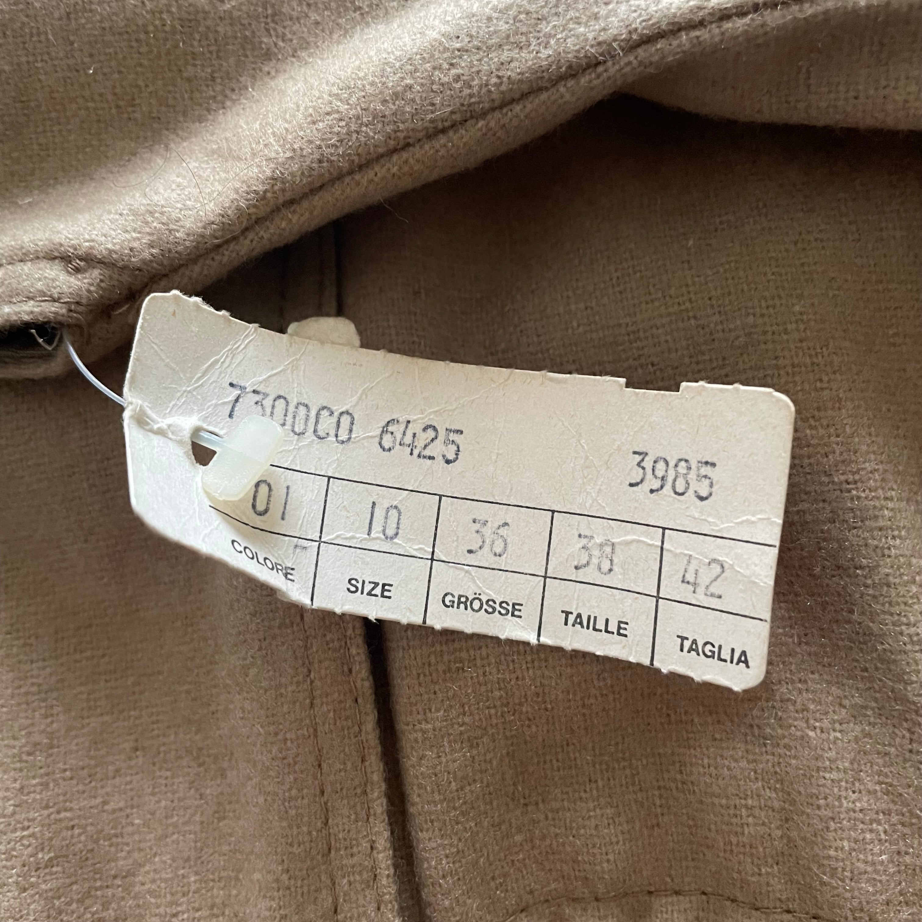 (JOANNA KRAMER1) scamiciato vintage 70s nuovo da deadstock joanna