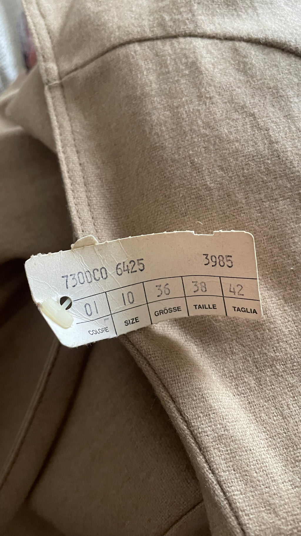 (JOANNA KRAMER1) scamiciato vintage 70s nuovo da deadstock joanna