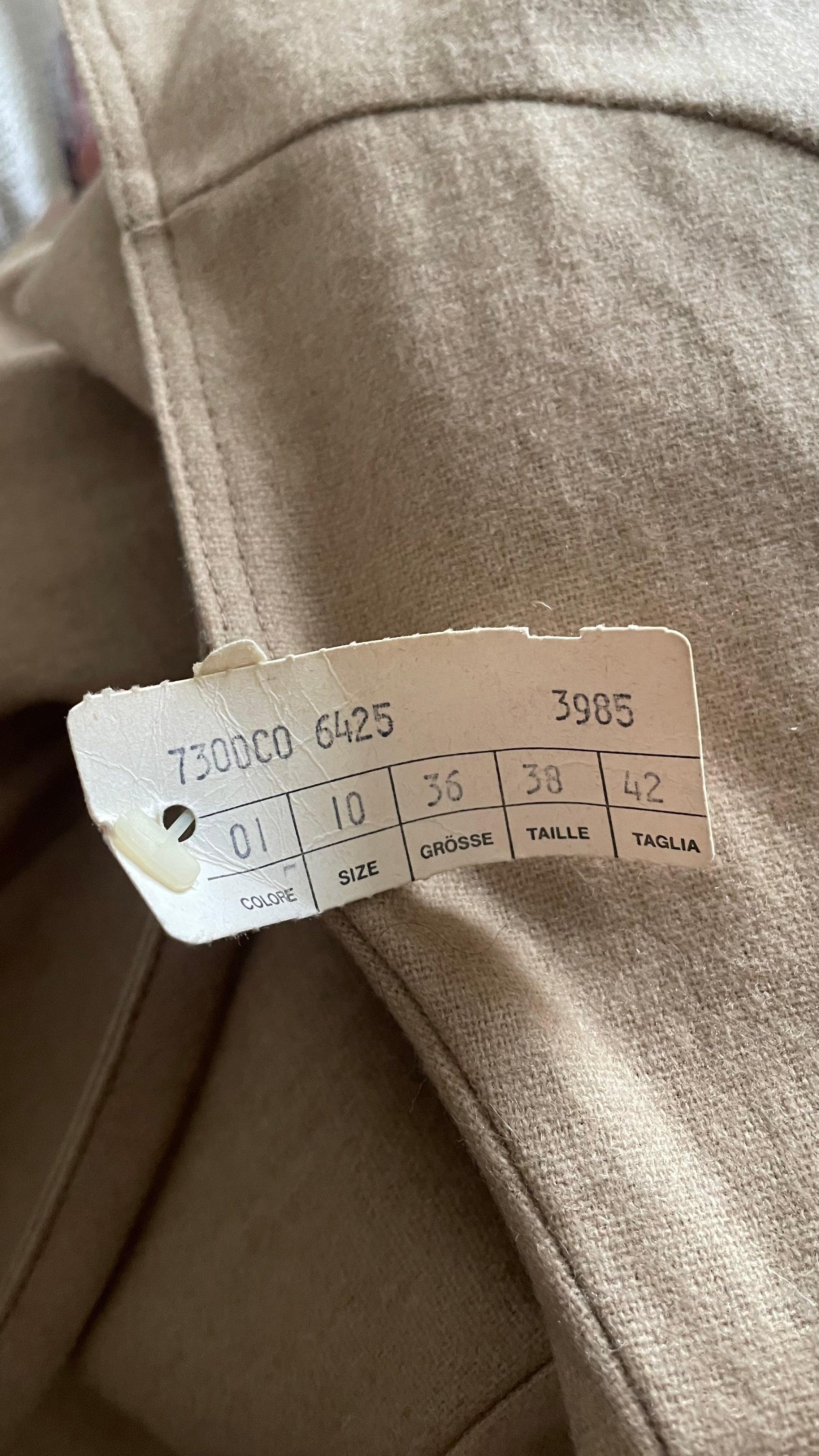 (JOANNA KRAMER1) scamiciato vintage 70s nuovo da deadstock joanna