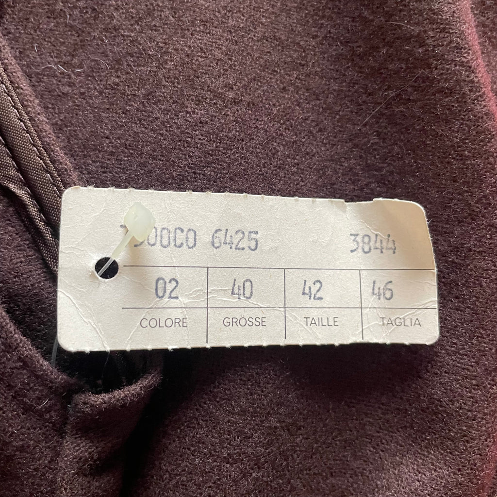 (JOANNA KRAMER2) abito deadstock vintage anni Settanta.