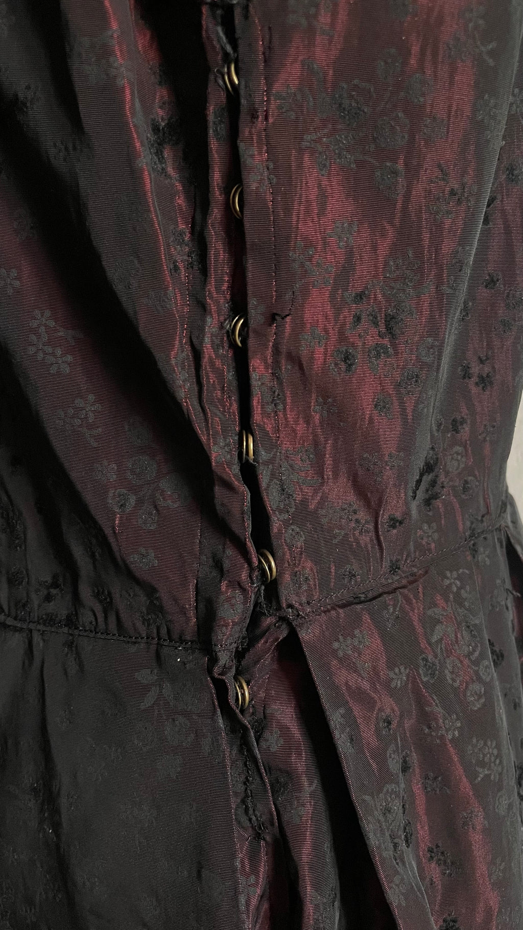 (THEDA BARA) party dress vintage 40s