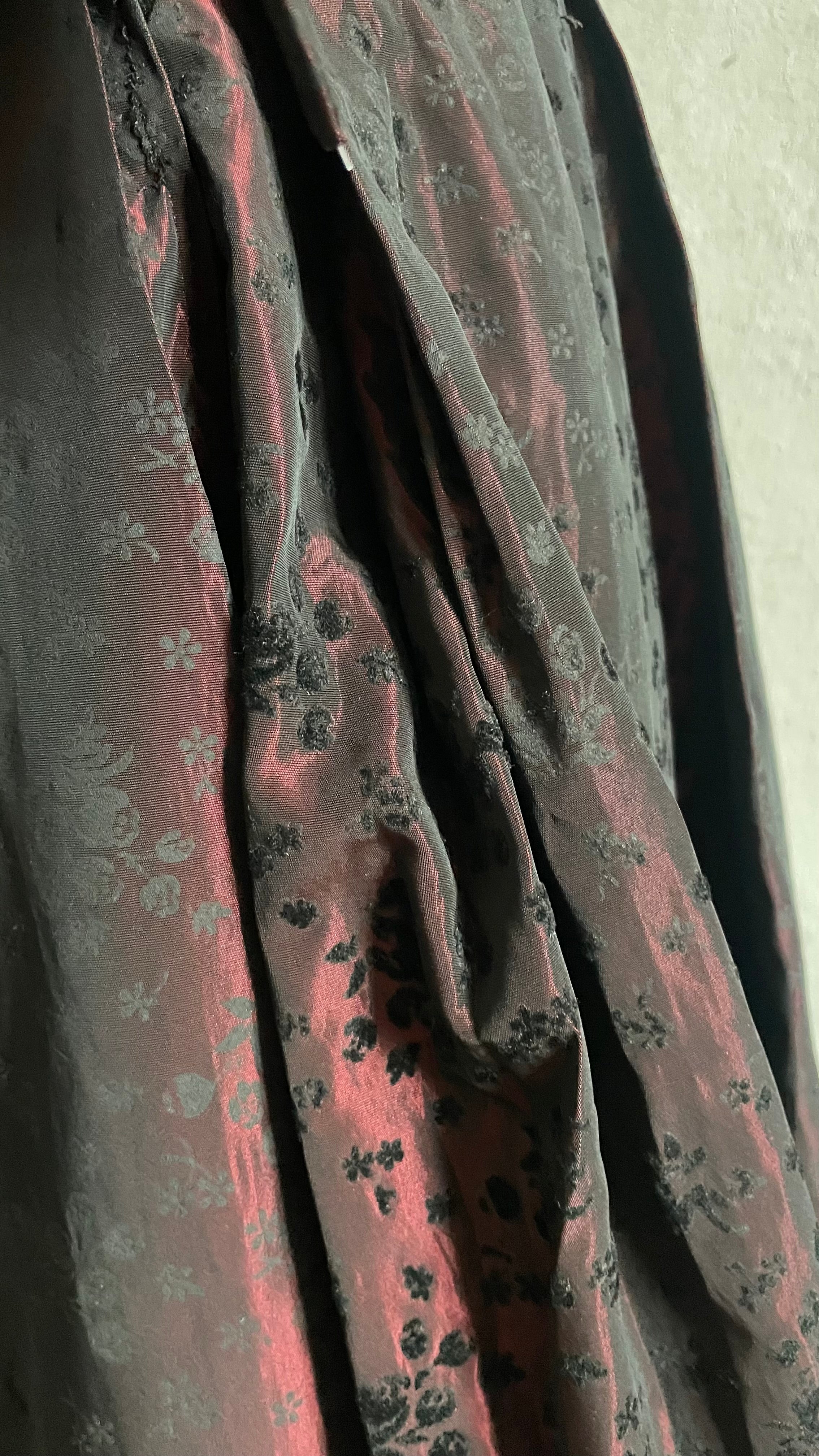 (THEDA BARA) party dress vintage 40s
