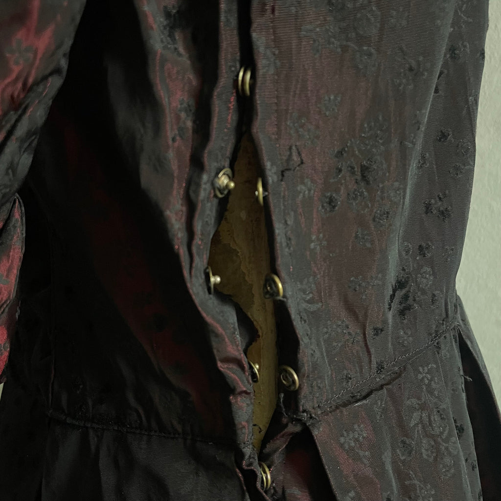 (THEDA BARA) party dress vintage 40s