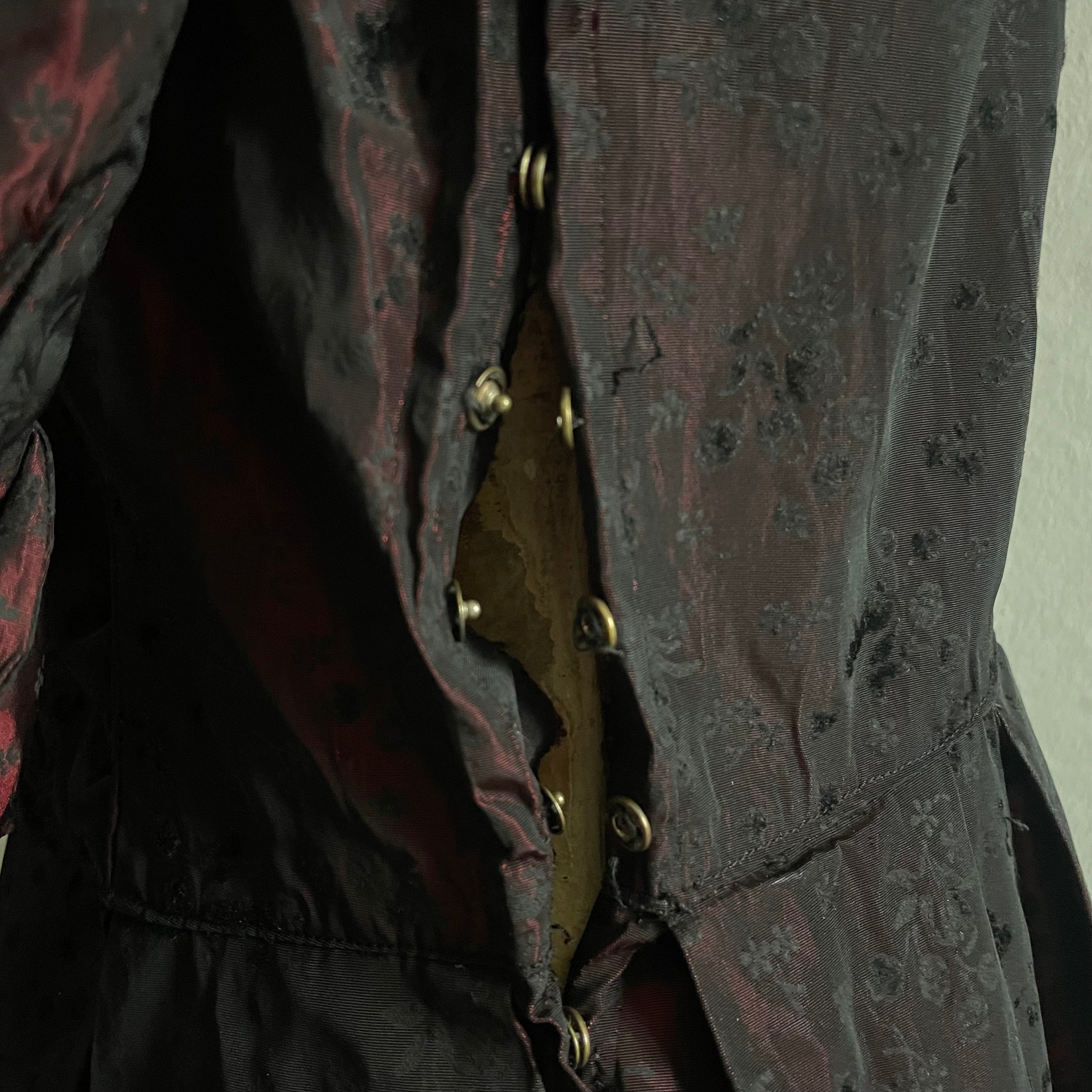 (THEDA BARA) party dress vintage 40s