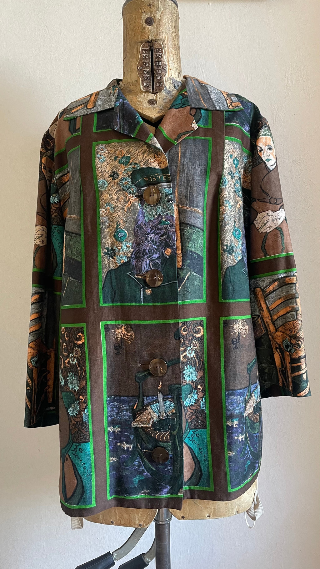 (AUGUSTINE ROULIN) camicetta vintage 60s sartoriale