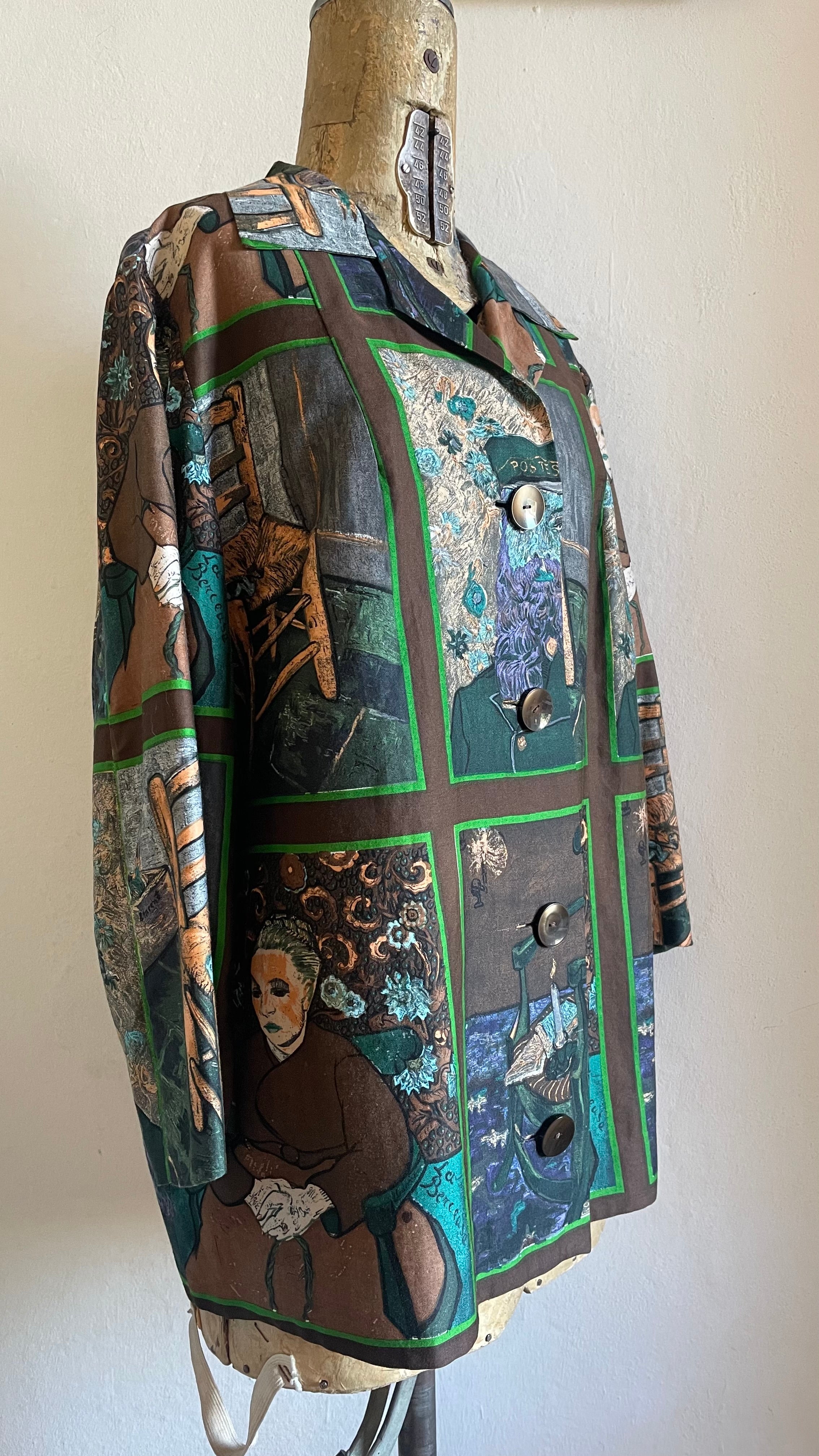 (AUGUSTINE ROULIN) camicetta vintage 60s sartoriale