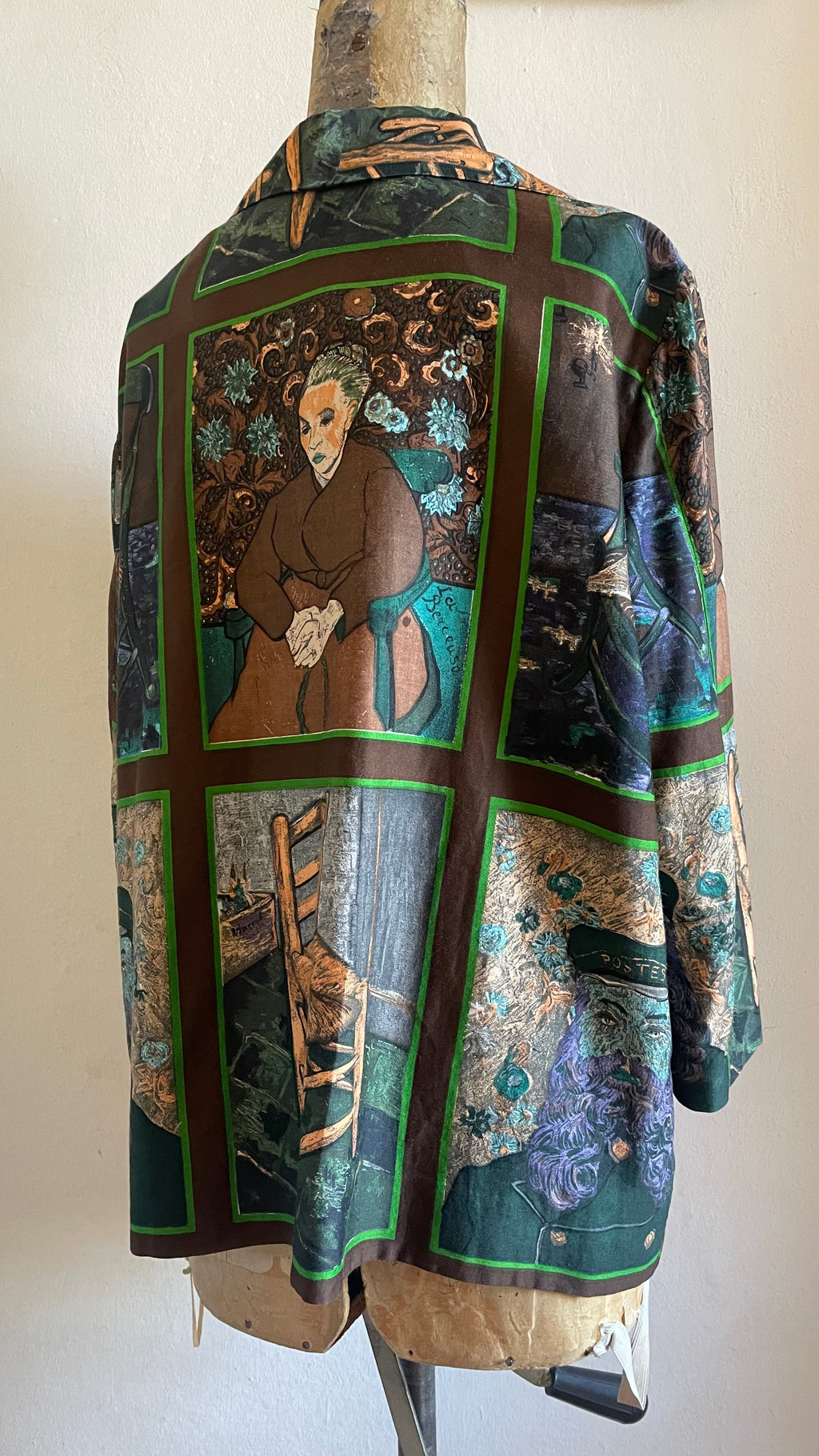 (AUGUSTINE ROULIN) camicetta vintage 60s sartoriale