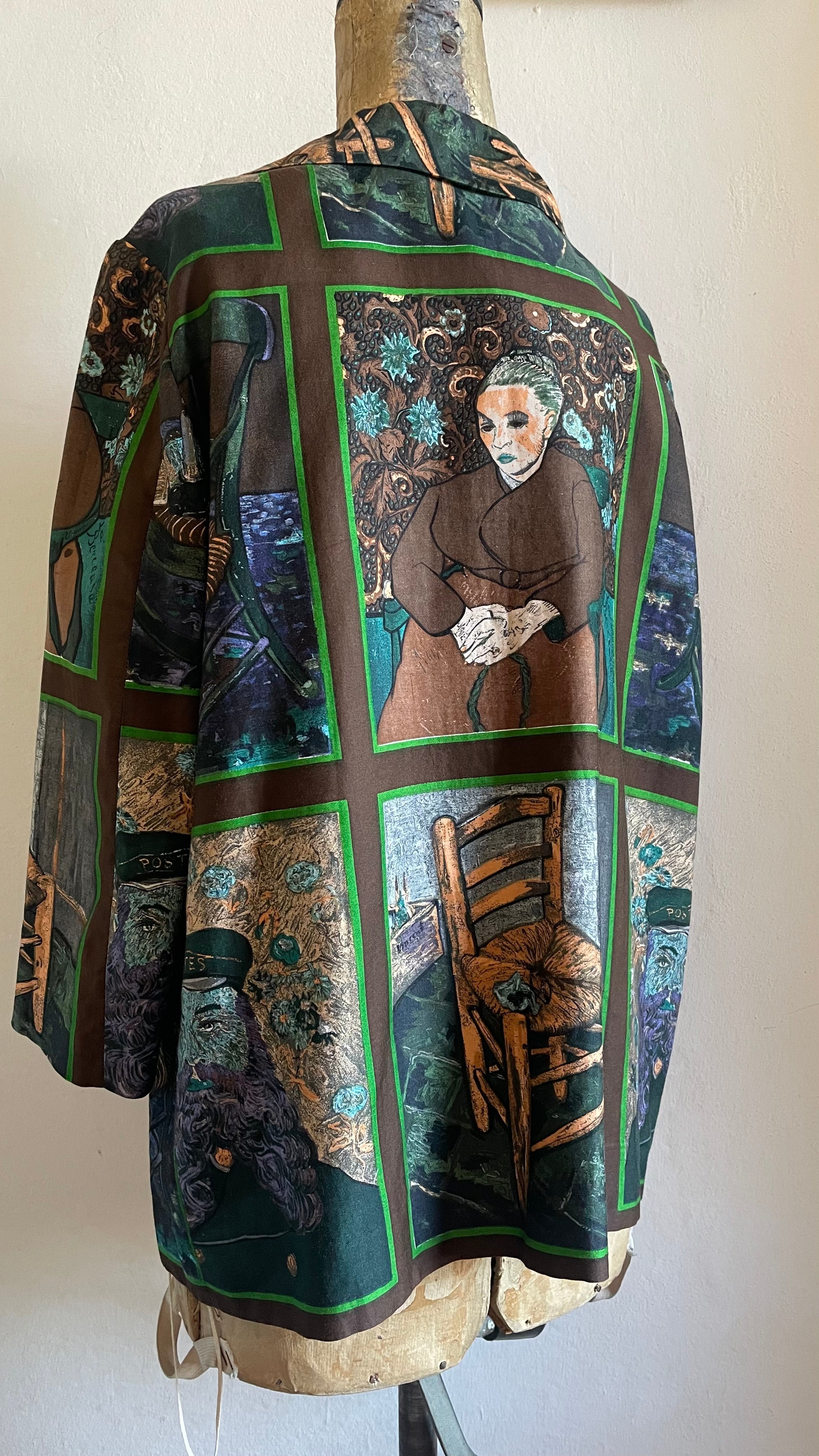 (AUGUSTINE ROULIN) camicetta vintage 60s sartoriale