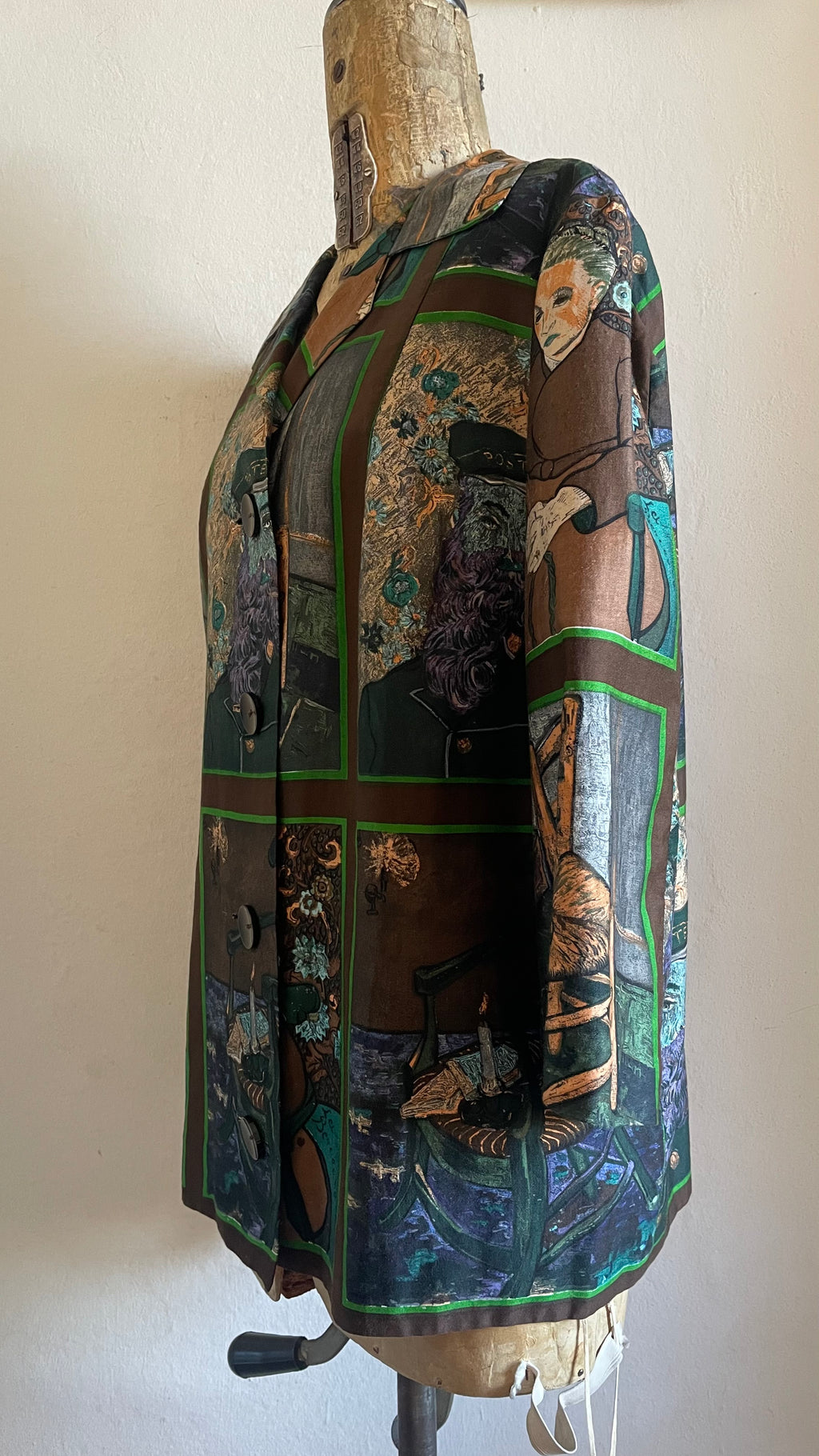 (AUGUSTINE ROULIN) camicetta vintage 60s sartoriale