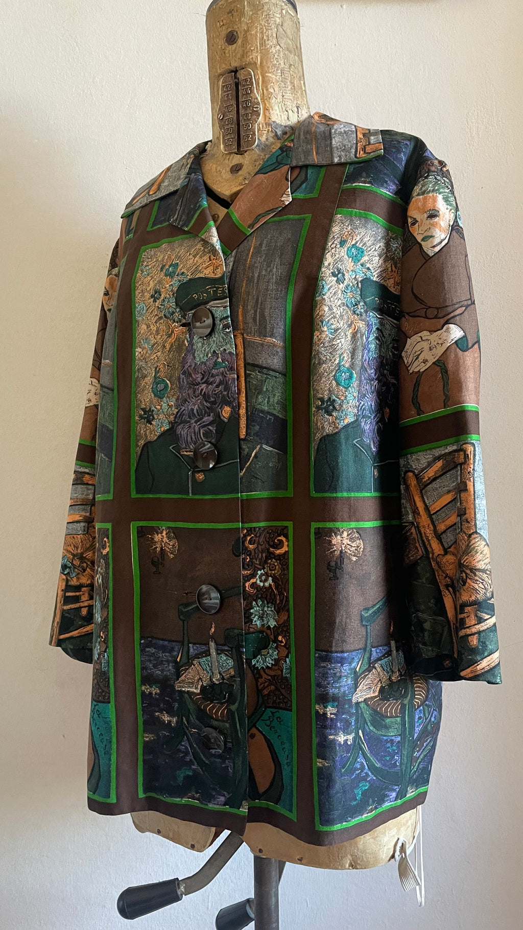 (AUGUSTINE ROULIN) camicetta vintage 60s sartoriale