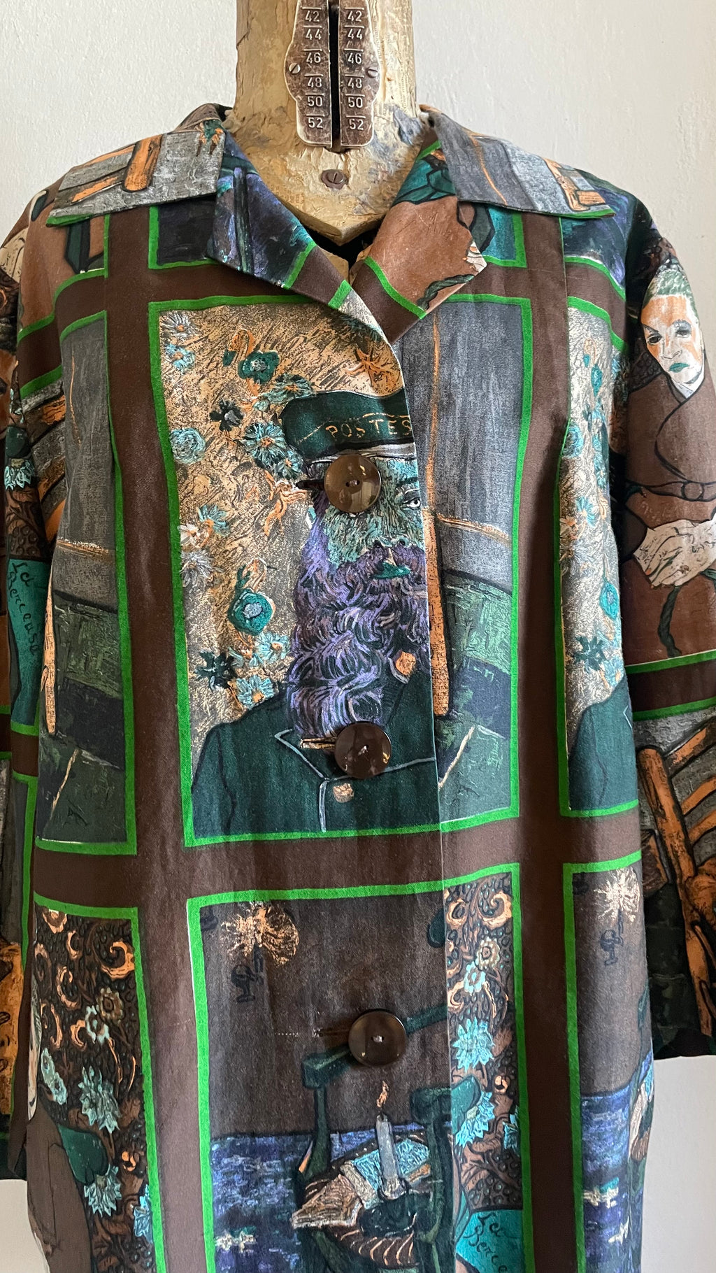 (AUGUSTINE ROULIN) camicetta vintage 60s sartoriale