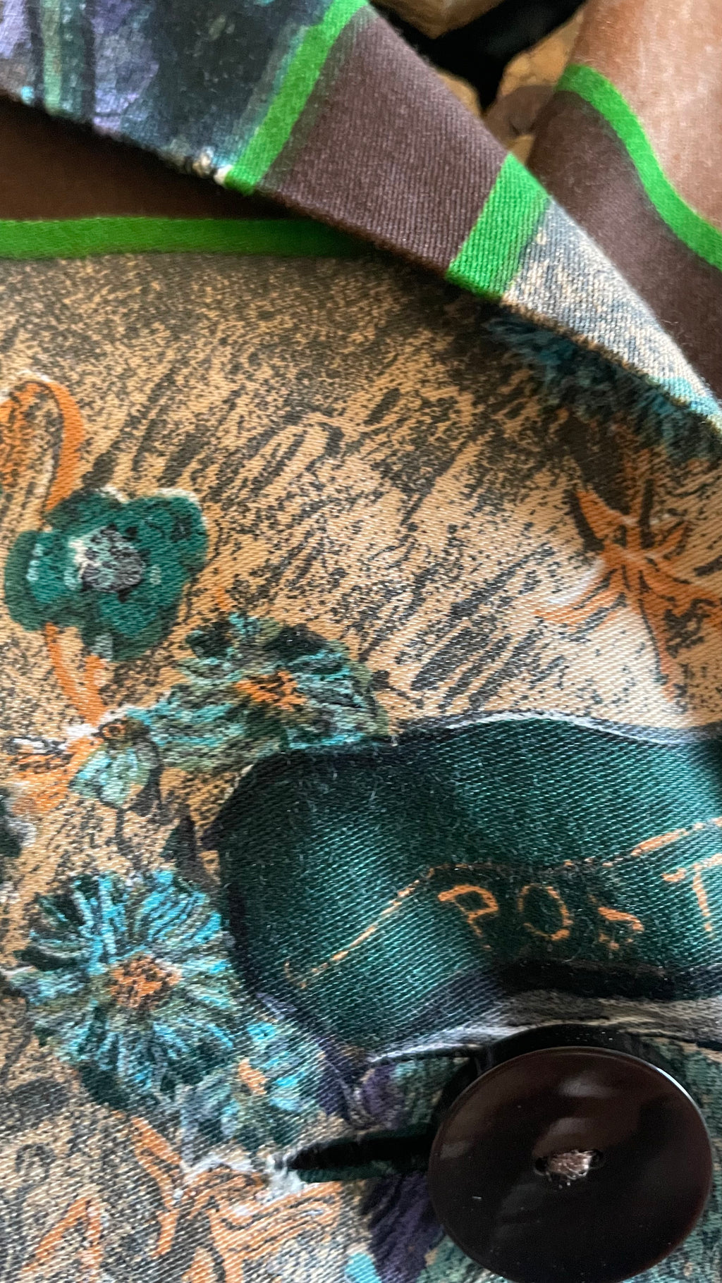 (AUGUSTINE ROULIN) camicetta vintage 60s sartoriale